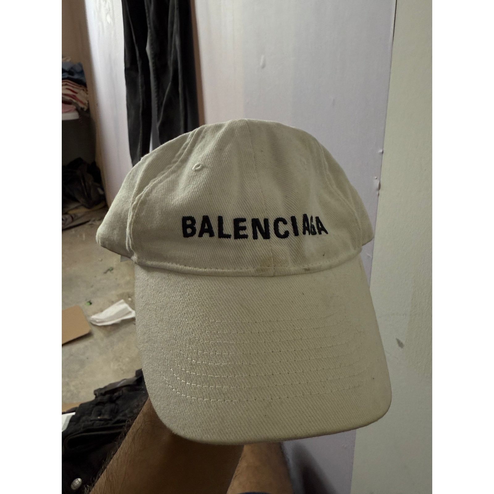 Balenciaga × Playstation Balenciaga x PS5 - White Cap | Grailed