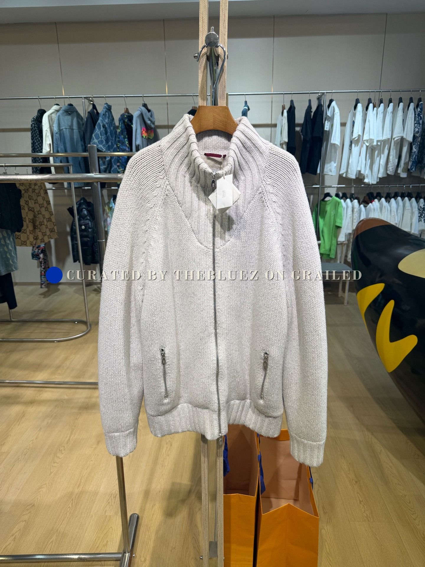 Brunello Cucinelli Brunello Cucinelli Cashmere Down Cardigan Size US M / EU 48-50 / 2 - 1 Thumbnail