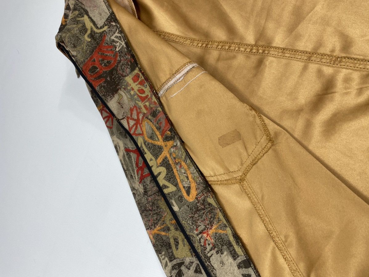 Vintage 🔥LASTDROP🔥 Vintage Y2K Crazy Graffiti Light Jacket Zip Shirt Size M / US 6-8 / IT 42-44 - 8 Thumbnail