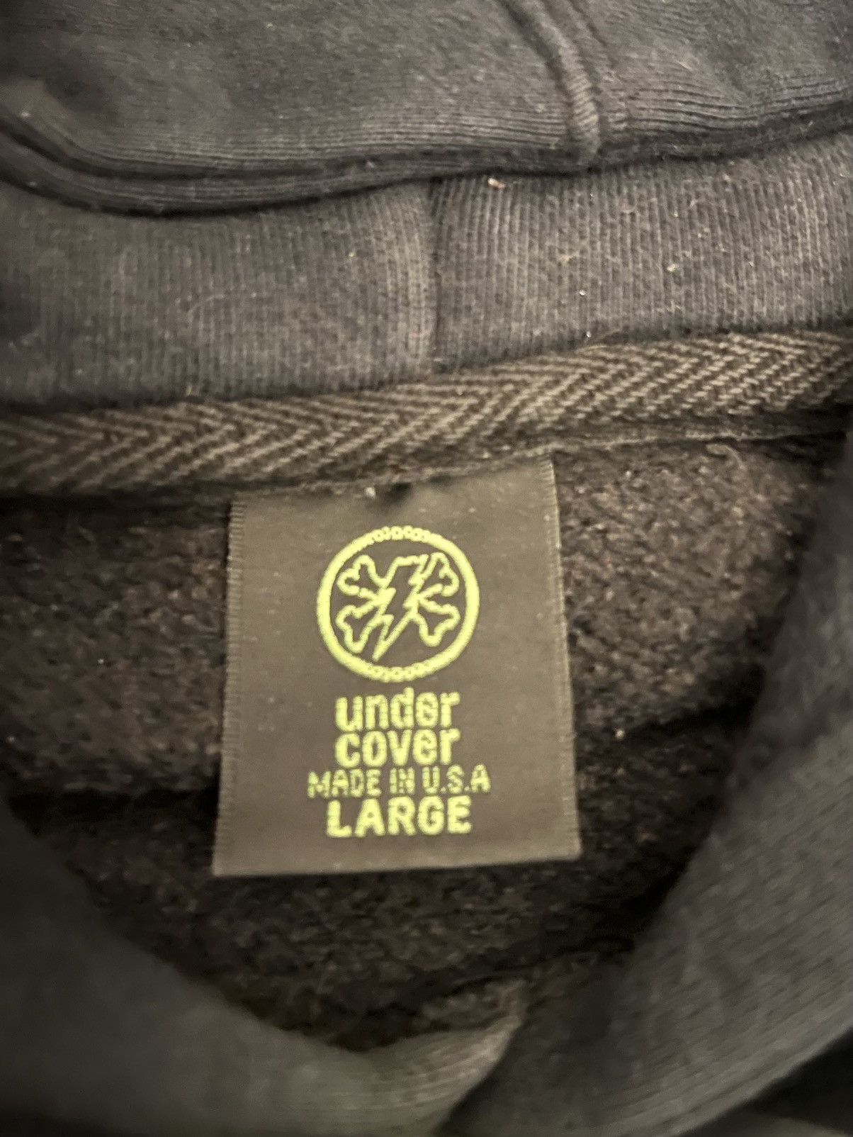 Undercover Undercover SS2001 Chaotic Discord Hoodie Size US L / EU 52-54 / 3 - 5 Thumbnail