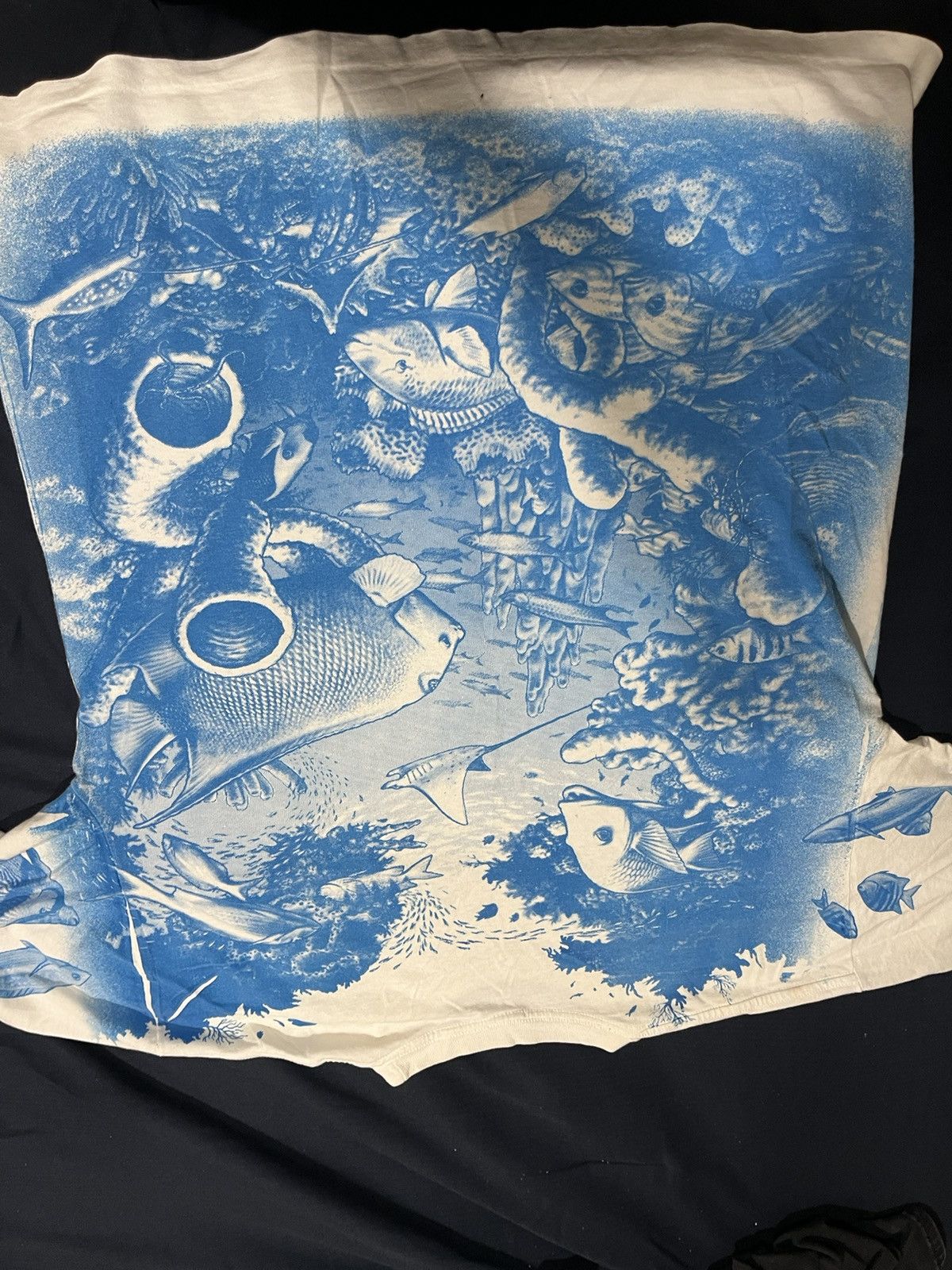 Vintage vintage fish shirt Size US XL / EU 56 / 4 - 1 Thumbnail