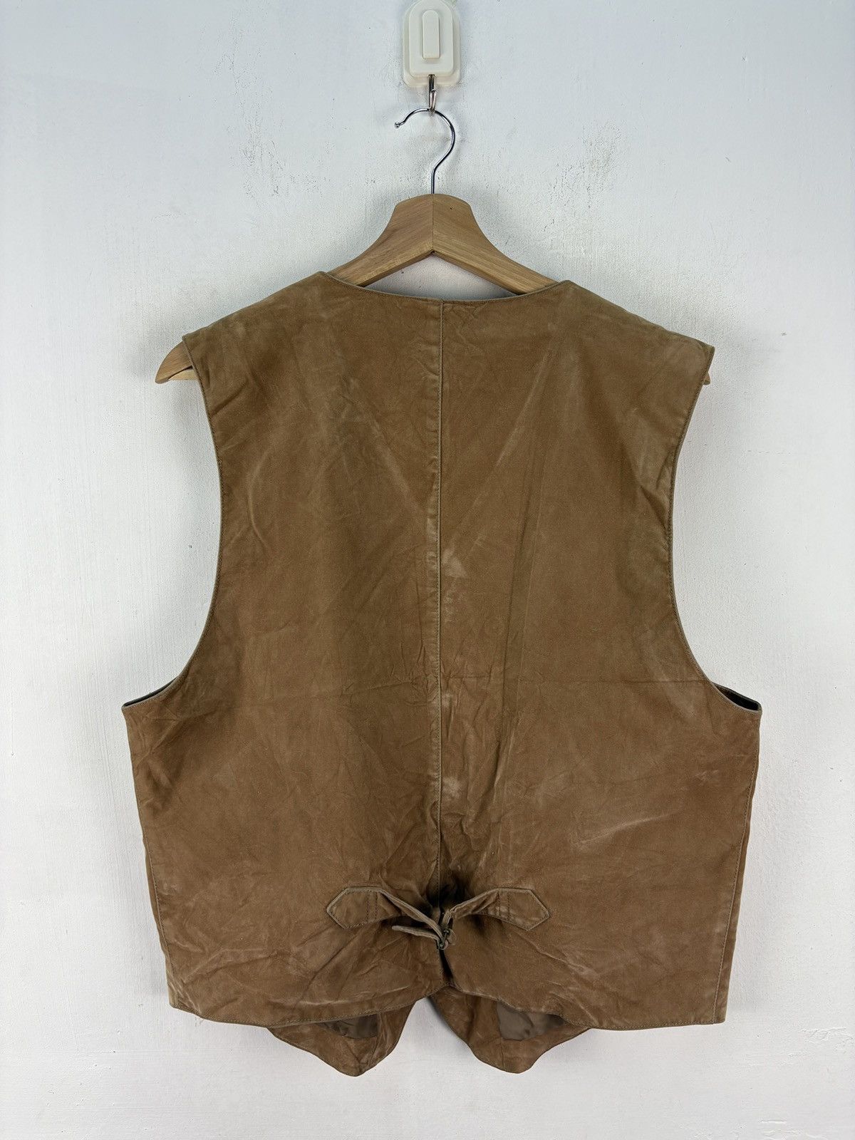 Vintage Vintage Spinash Homme Suede Vest Jacket Size US L / EU 52-54 / 3 - 2 Thumbnail
