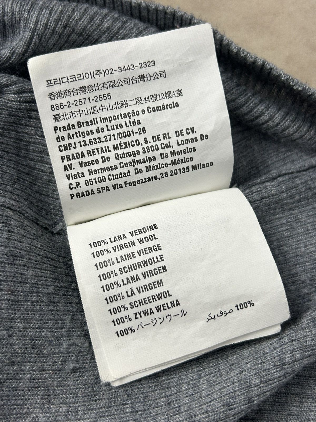 Prada Prada Milano Big Logo Turtleneck Sweater Size XS / US 0-2 / IT 36-38 - 13 Thumbnail