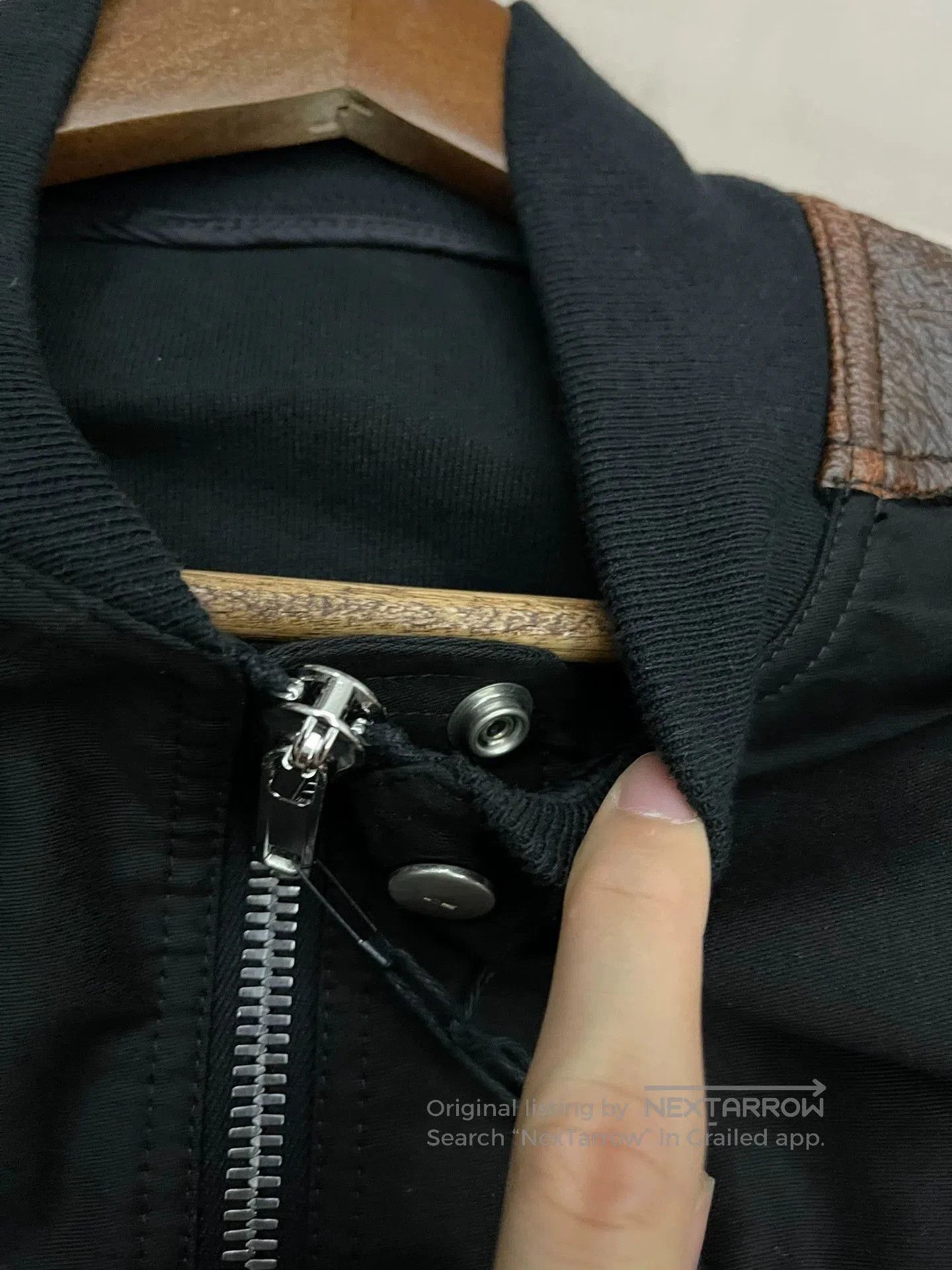 Rick Owens Multi Color Leather Panel Bomber Jacket. Size US M / EU 48-50 / 2 - 6 Thumbnail