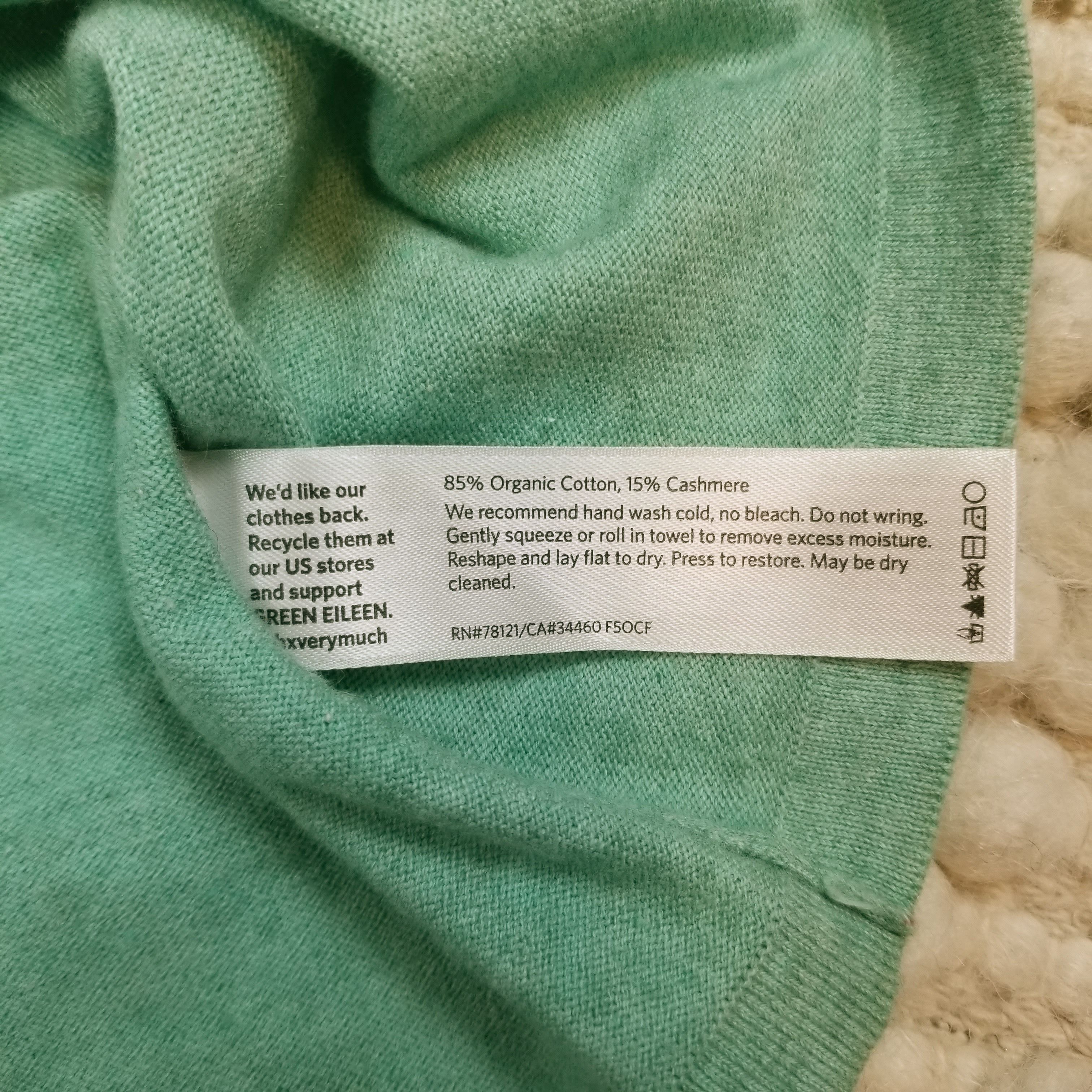 Eileen Fisher Cashmere Blend Sweater Size XS / US 0-2 / IT 36-38 - 8 Thumbnail