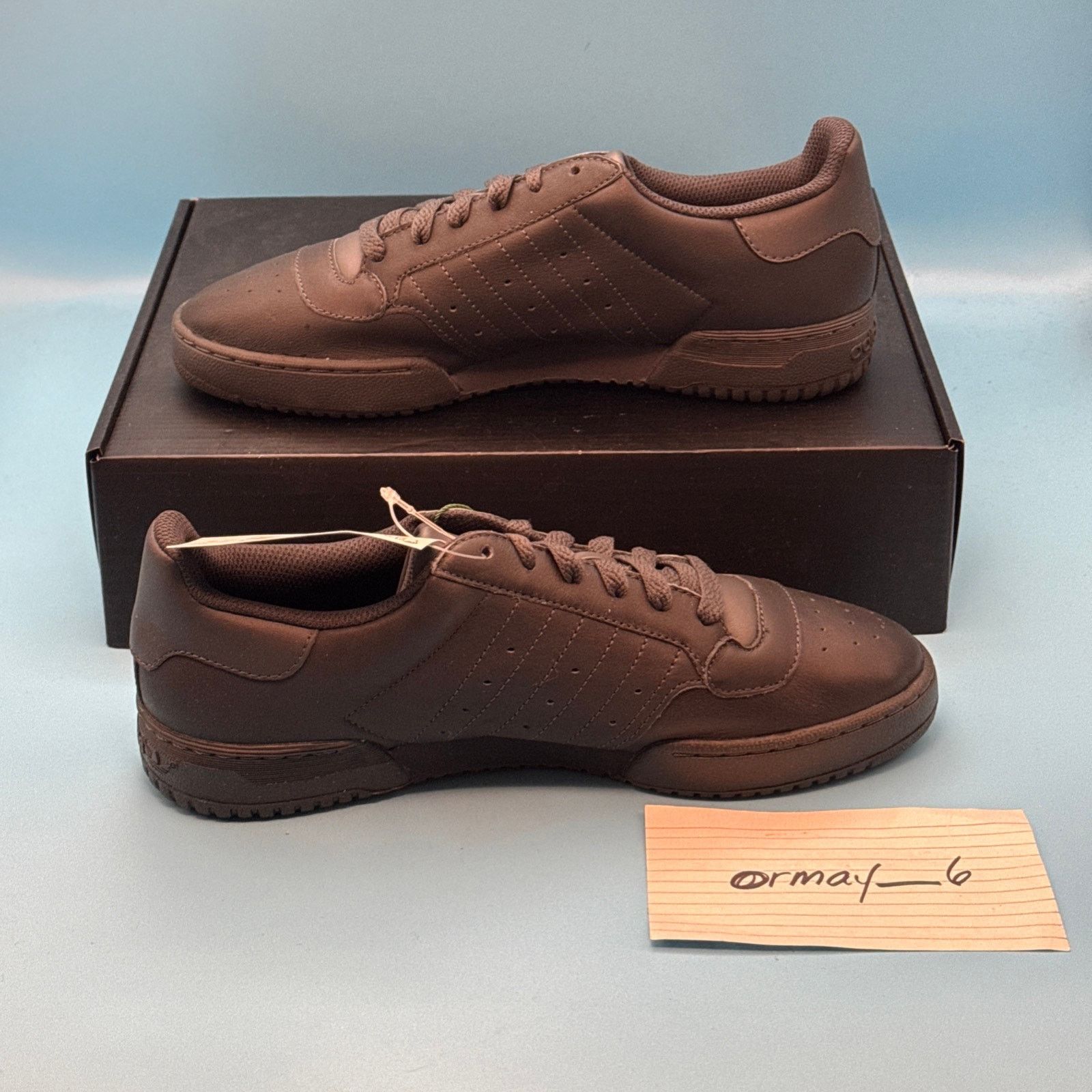 Adidas adidas Yeezy Powerphase Calabasas Core Black m8 Size US 8 / EU 41 - 2 Thumbnail