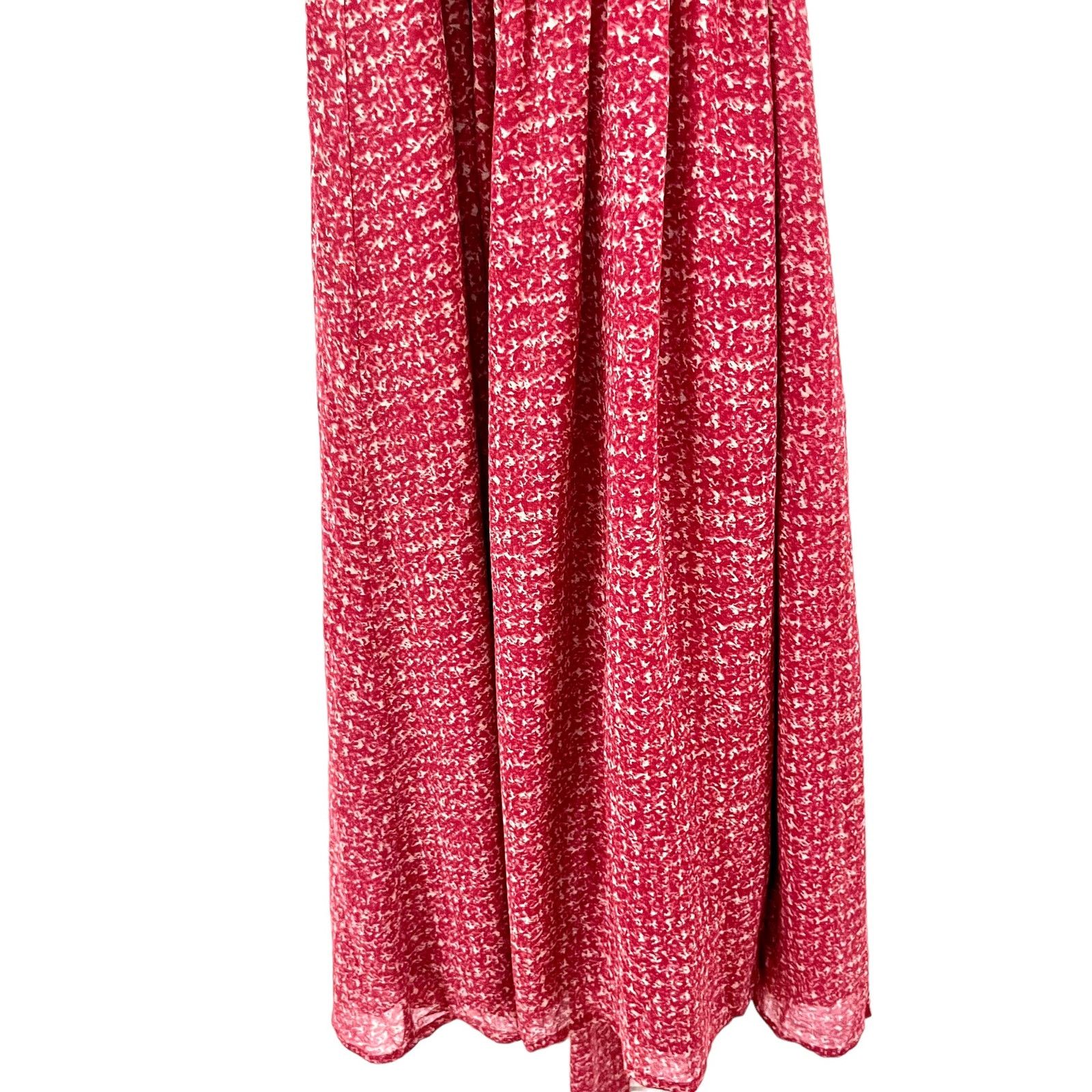 Rachel Zoe Rachel Zoe Olivia Silk Midi Dress Rust Orange size 10 Size L / US 10 / IT 46 - 4 Thumbnail