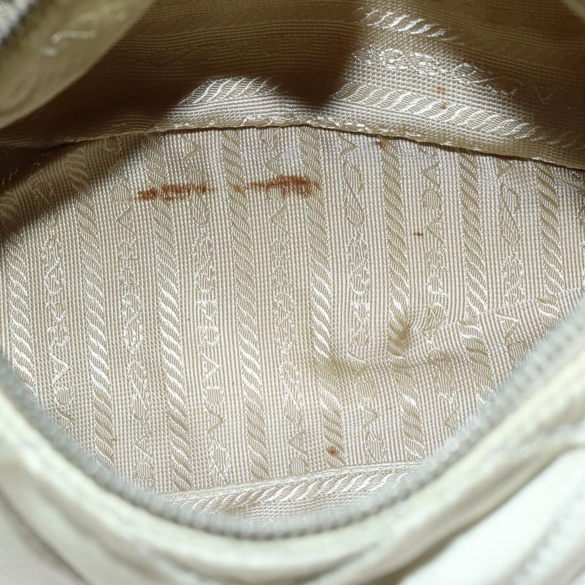 Prada PRADA Shoulder Bag Nylon Enamel Beige Brown Size ONE SIZE - 10 Thumbnail