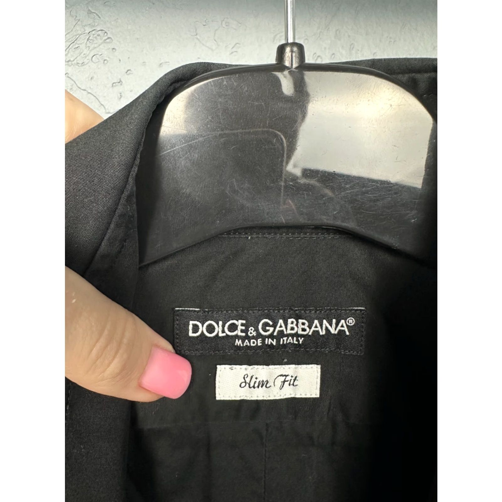Dolce & Gabbana Dolce&Gabbana Shirt Dolce&Gabbana Vintage Mens Long Sleeve Shirt Size S Black Cotton Button-Up Mens XS? Size US S / EU 44-46 / 1 - 4 Thumbnail