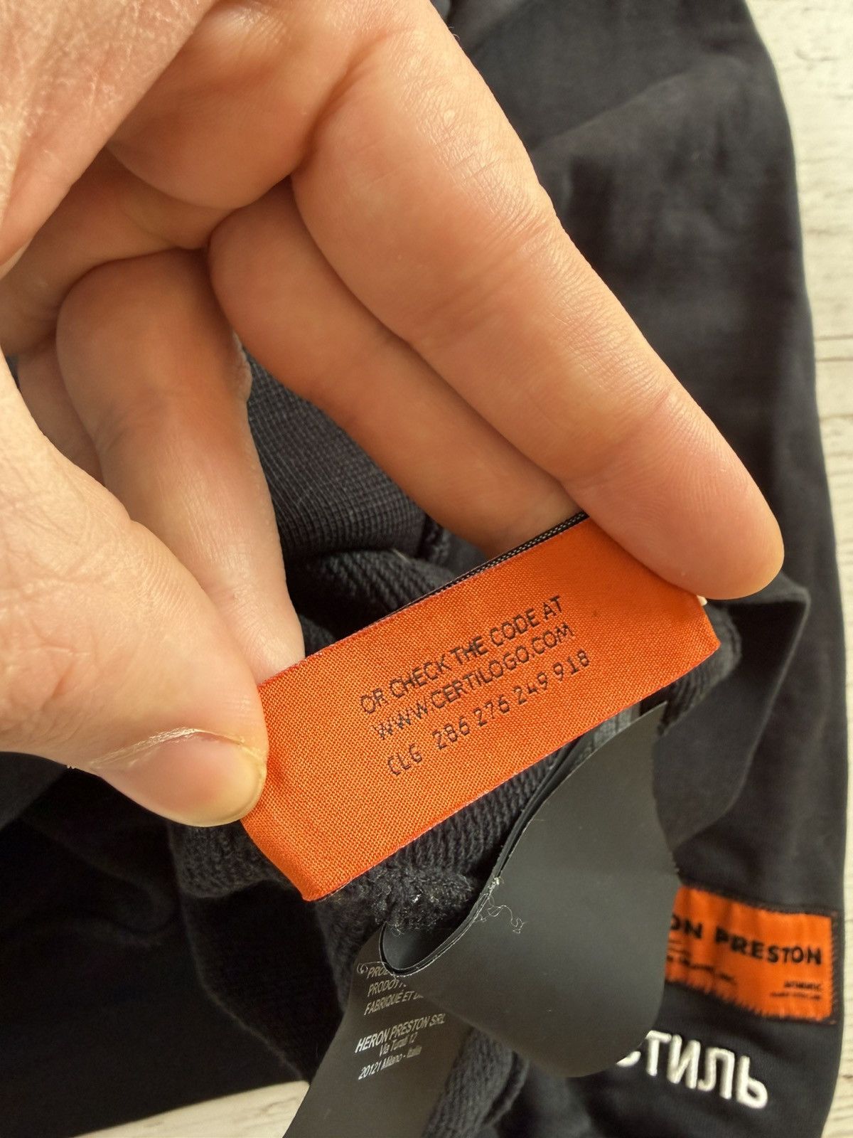 Heron Preston Hoodie heron preston Size US M / EU 48-50 / 2 - 11 Thumbnail