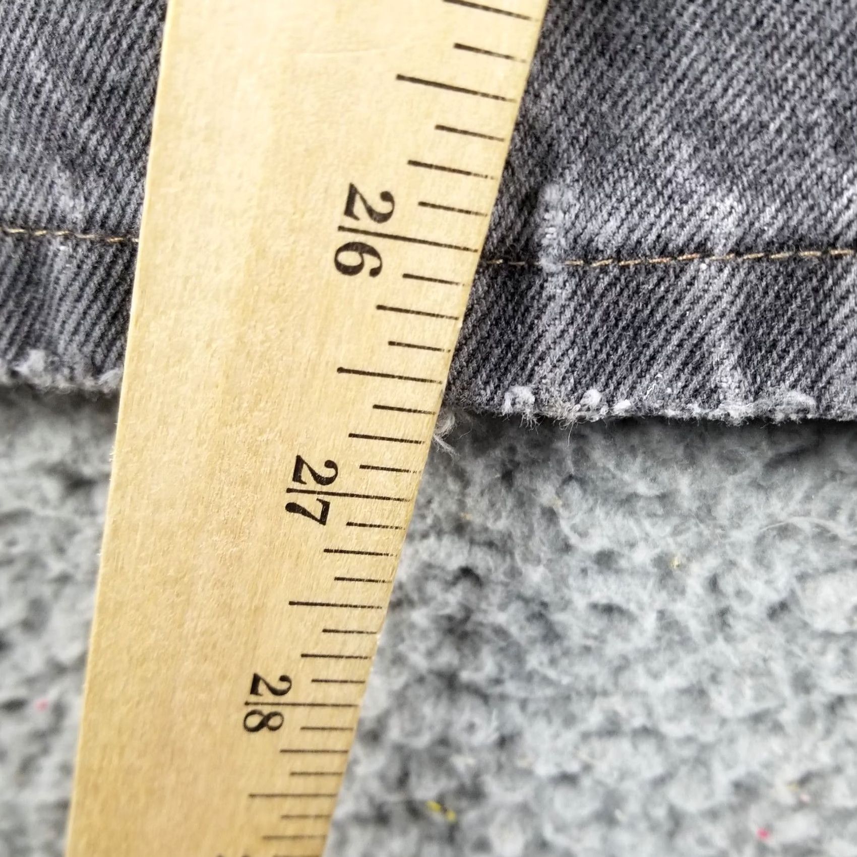 Levi's Levi's 501 Jeans Main Copper Hardware Button Fly Denim 36X27 Gray - Vintage, Regular, Men, 90s Theme, US Size US 36 / EU 52 - 7 Thumbnail