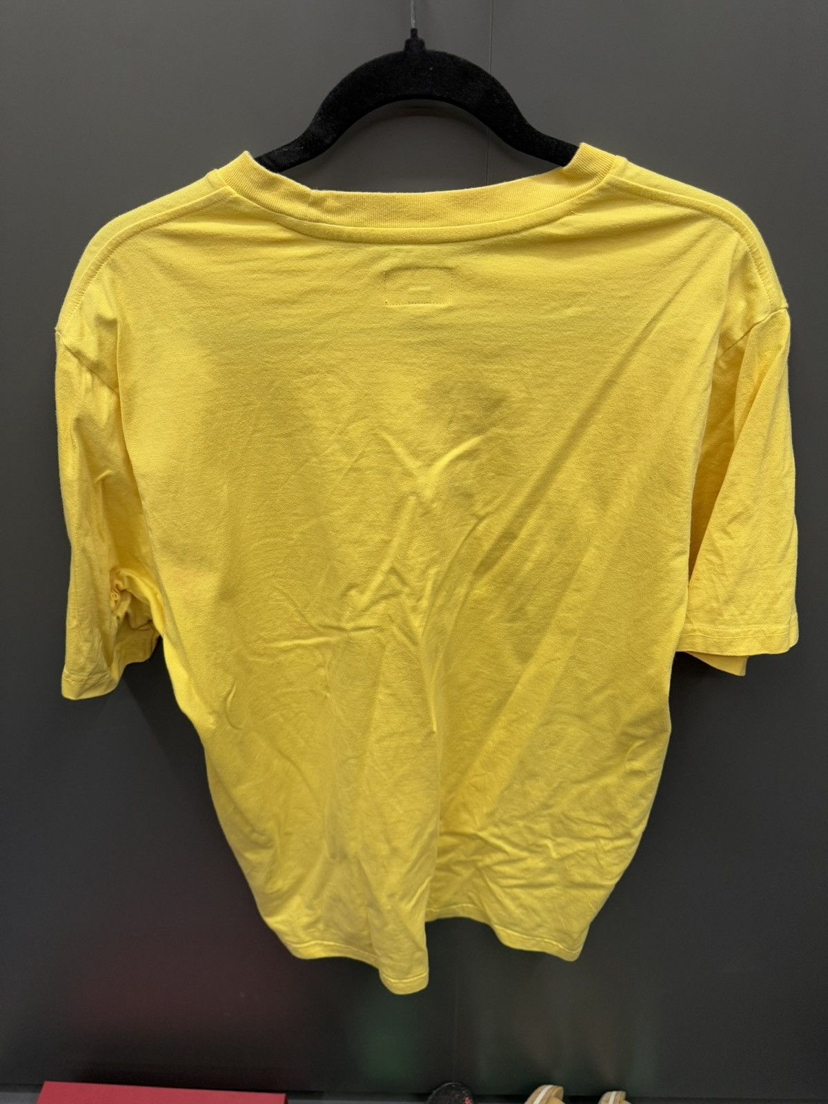 Supreme Supreme Embroidered Script Logo T-Shirt Yellow Size US M / EU 48-50 / 2 - 4 Thumbnail