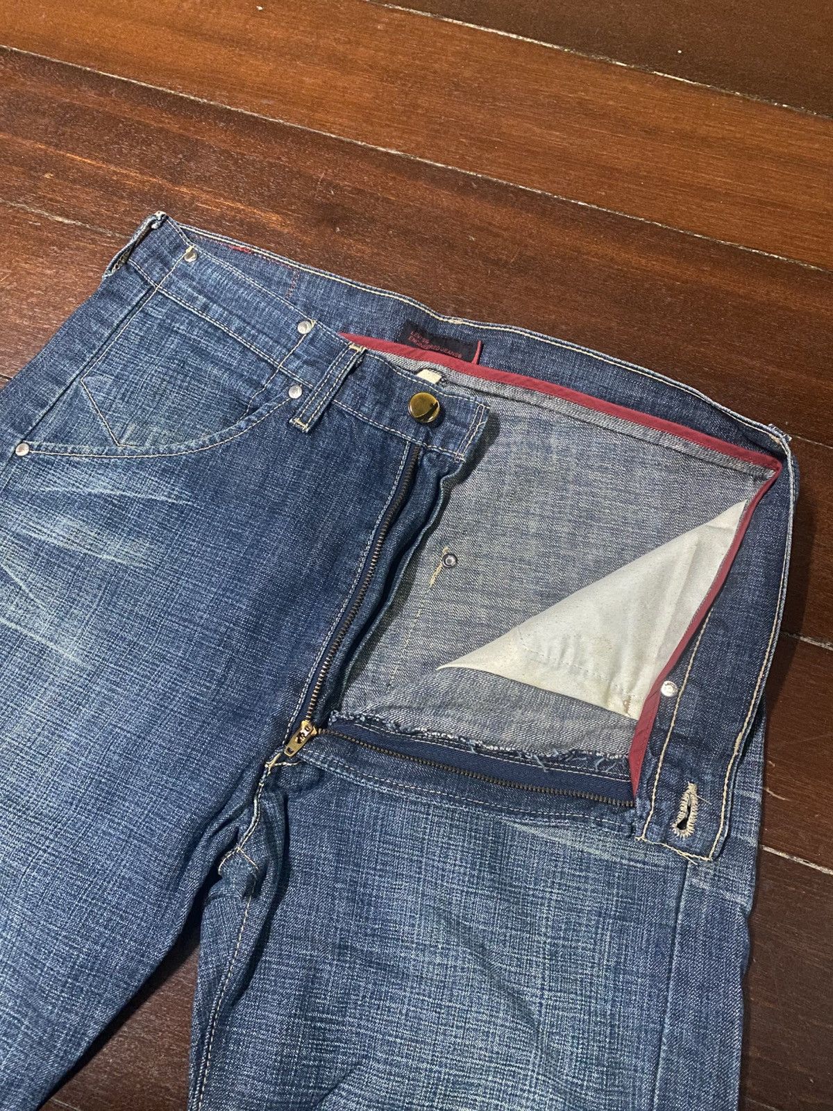 Levi's Vintage Levi’s engineer jeans red tab baggy wide led Size US 34 / EU 50 - 10 Thumbnail