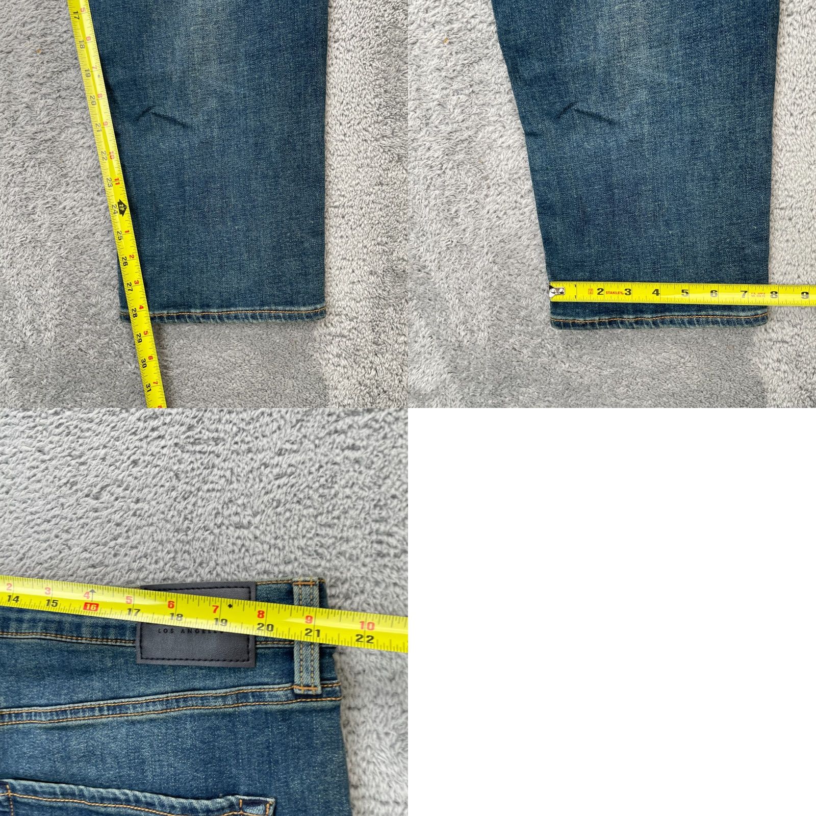 Lucky Brand Lucky Brand Jeans Mens 42x30 Blue 410 Athletic Slim Denim Relaxed Fit Mid Rise Size US 42 / EU 58 - 8 Thumbnail