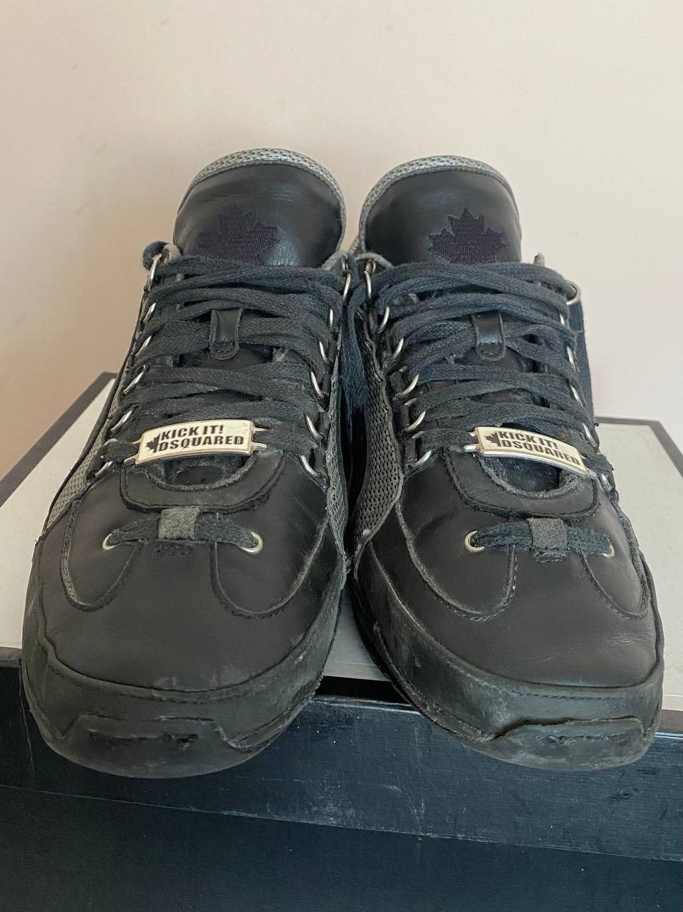 Dsquared2 Dsquared2 Kick it! 1964 Leather Shoes 44 Size US 11 / EU 44 - 2 Thumbnail