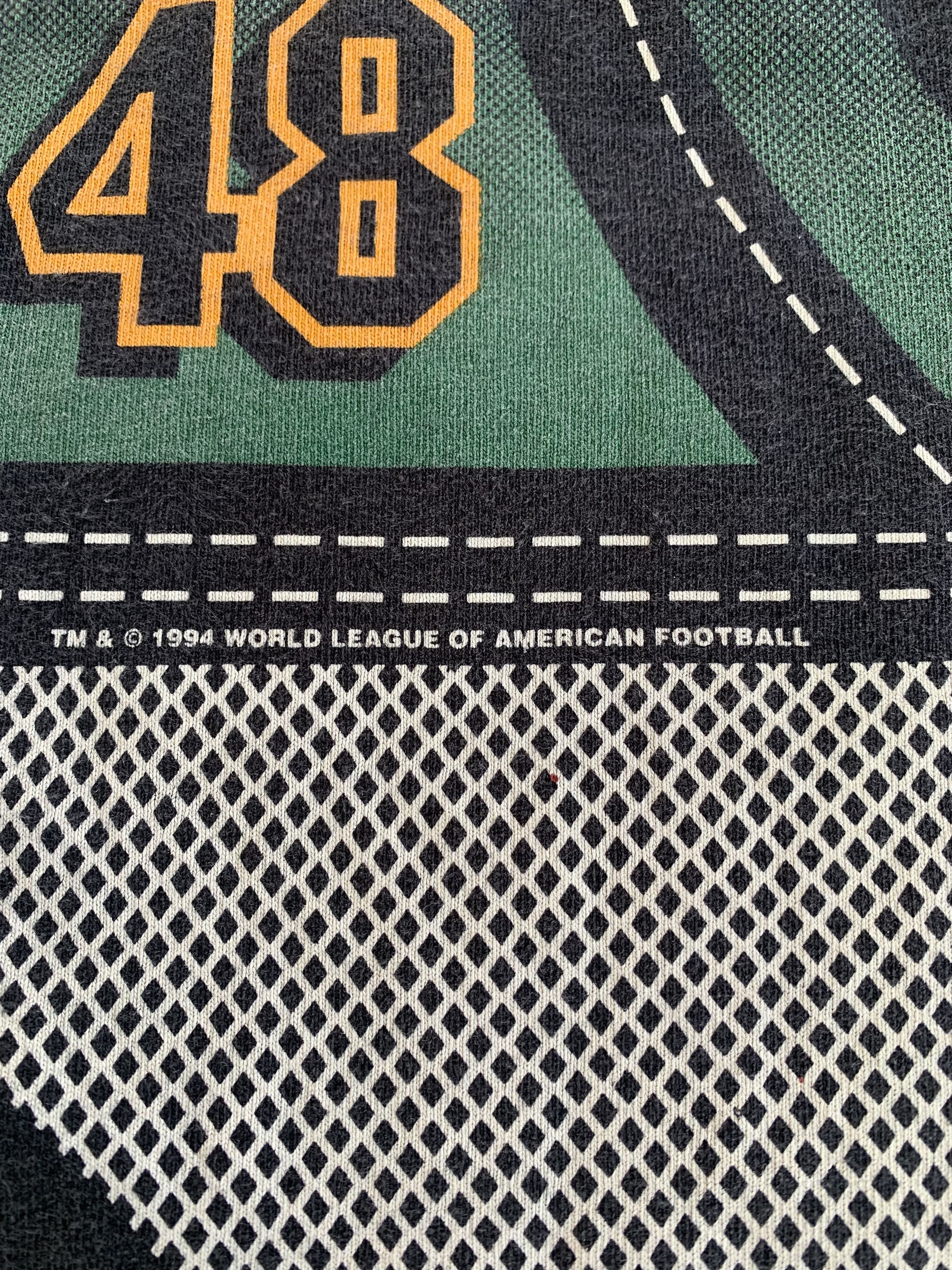 NFL × Vintage VTG AOP 1994 Nutmeg Mills BARCELONA DRAGONSxSINGLE STITCH Size US M / EU 48-50 / 2 - 5 Thumbnail