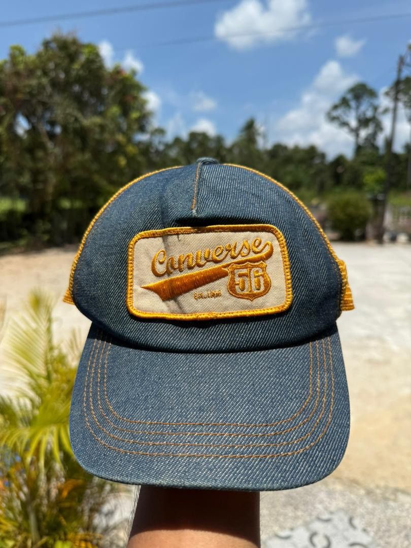 Converse Vintage Converse 56 denim trucker cap Size ONE SIZE - 1 Thumbnail
