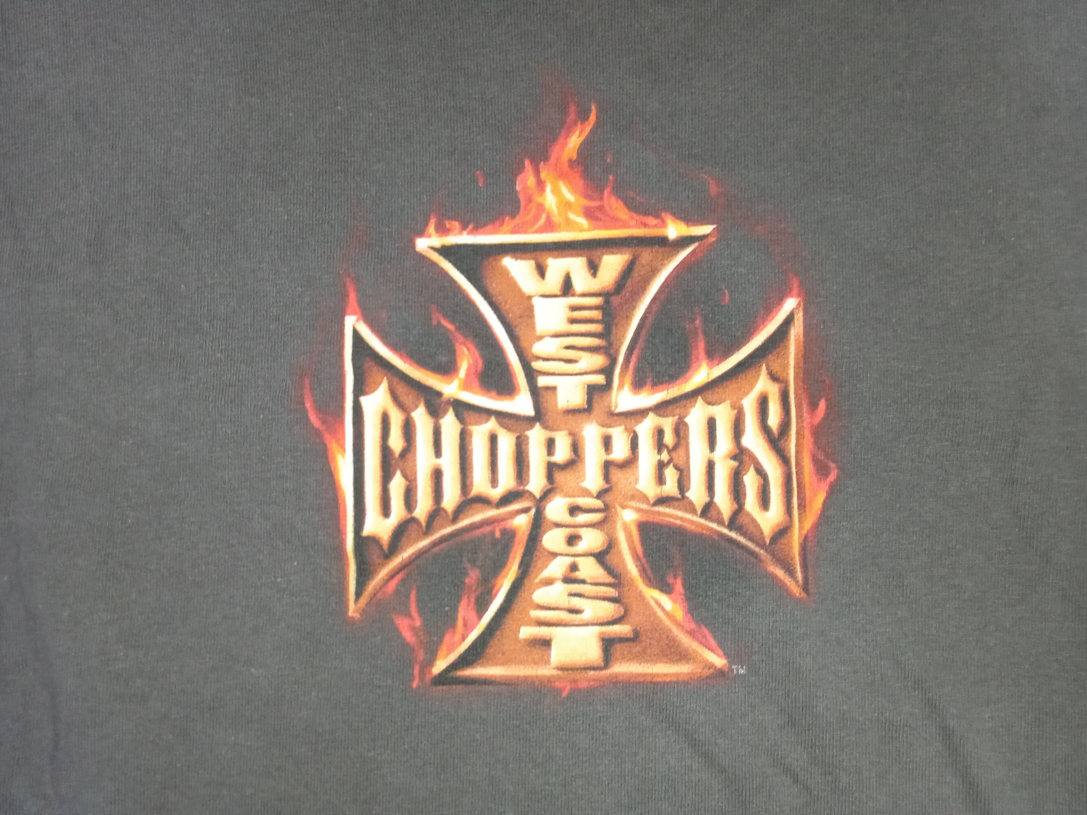 West Coast Choppers Vintage 2000s West Coast Choppers T Shirt Jesse Who Size US XXL / EU 58 / 5 - 3 Thumbnail