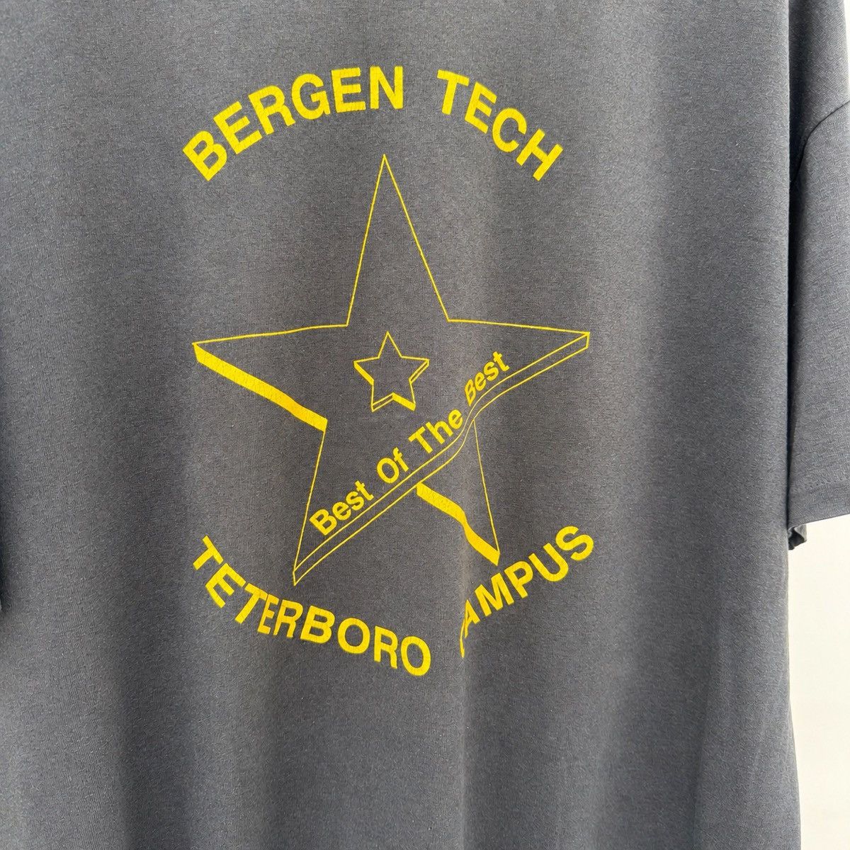 Vintage Vintage Hanes “Bergen Tech Teterboro Campus” School Tee Size US XL / EU 56 / 4 - 4 Thumbnail