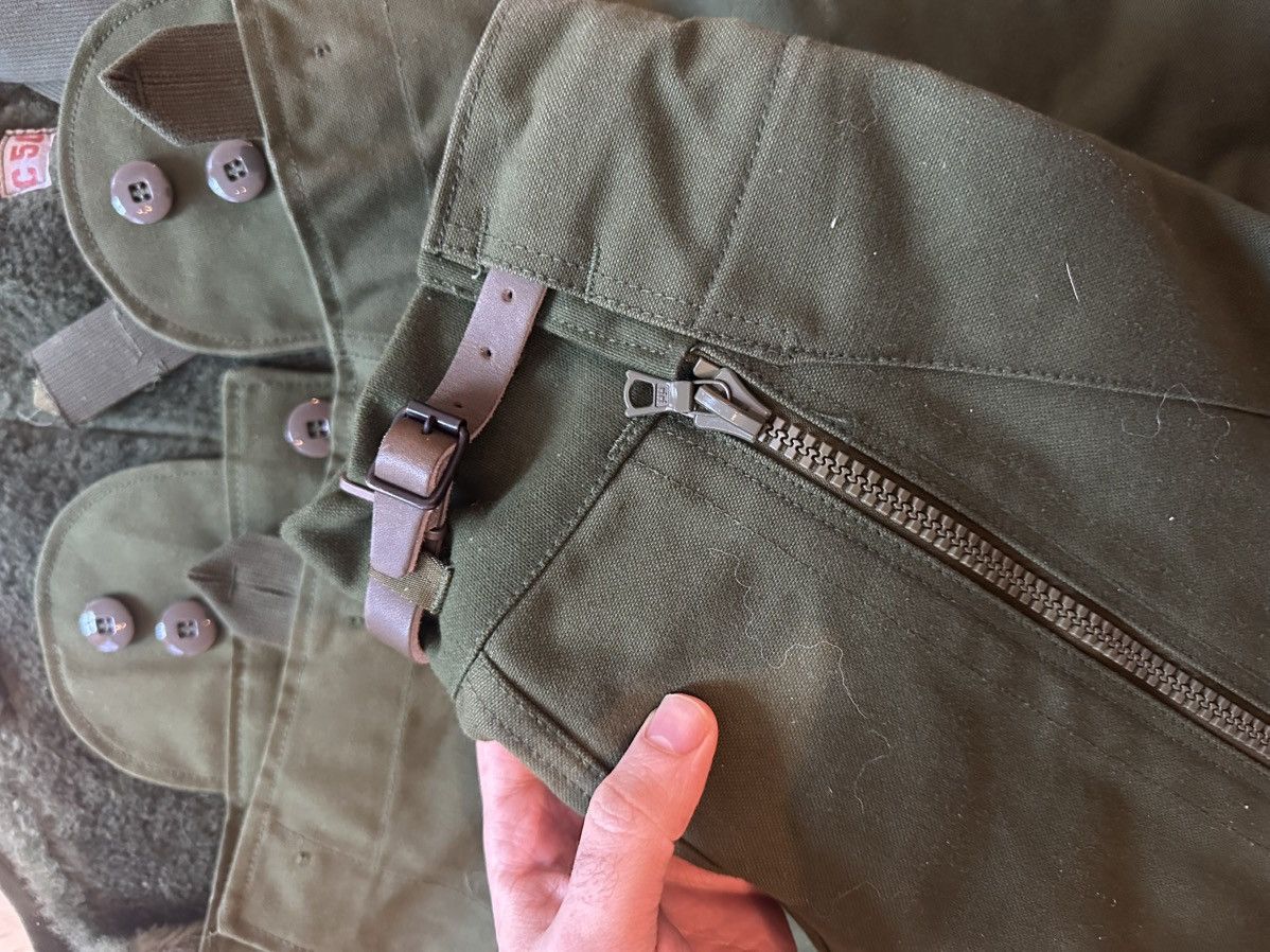 Vintage Swedish Army Motorcycle Pants 1974 Size US 34 / EU 50 - 17 Thumbnail