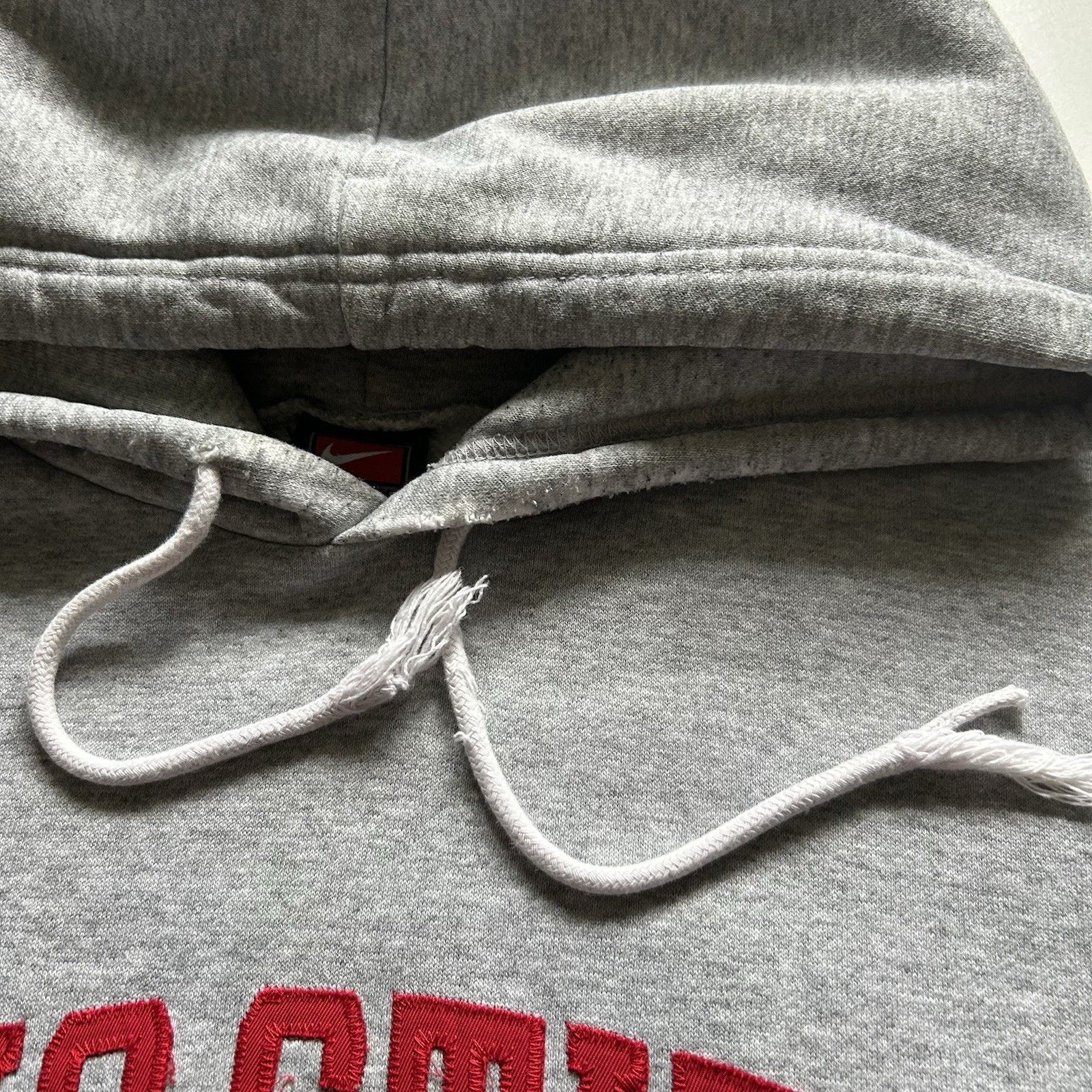 Vintage 90s Ohio State NCAA Nike Center Swoosh Hoodie Large