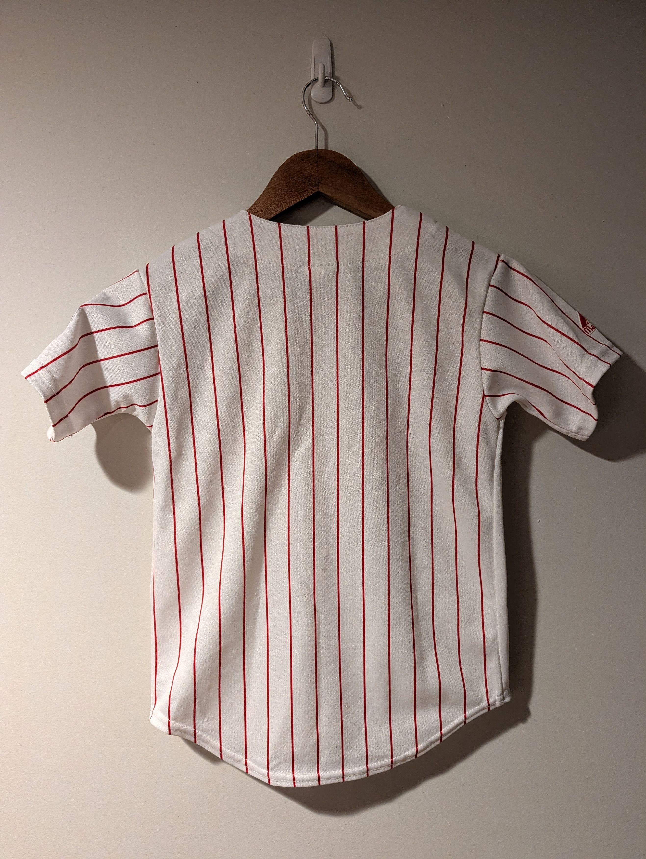 MLB Vintage 2008 Phillies MLB World Series Kids Small Jersey Size US S / EU 44-46 / 1 - 8 Thumbnail