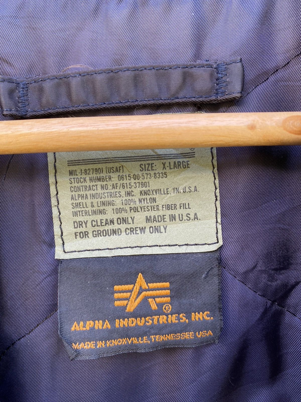 Alpha Industries × Vintage Vintage Alpha industries sunfaded bomber jacket Size US XL / EU 56 / 4 - 10 Thumbnail