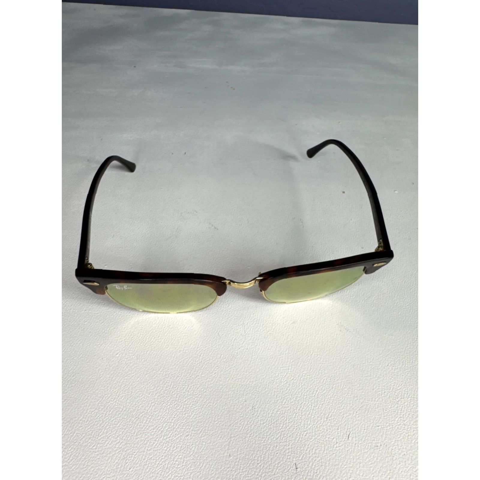 Vintage Ray Ban Clubmaster Sunglasses RB3016 Frames Only Tortise Frames Italy Unisex Adults Brown Frames Only RB3016 Clubmaster Sunglasses Size ONE SIZE - 3 Thumbnail