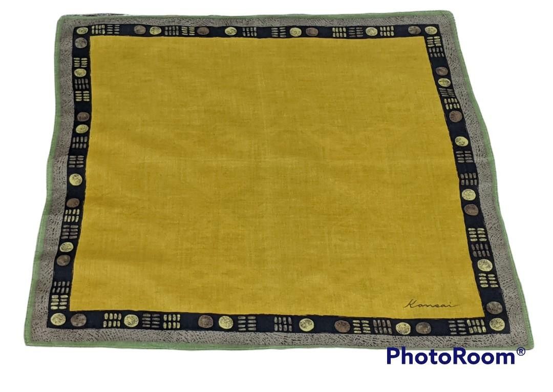Japanese Brand × Kansai Yamamoto × Kenzo Combo Japanese Brand Handkerchief Bandana Handkey Size ONE SIZE - 3 Thumbnail