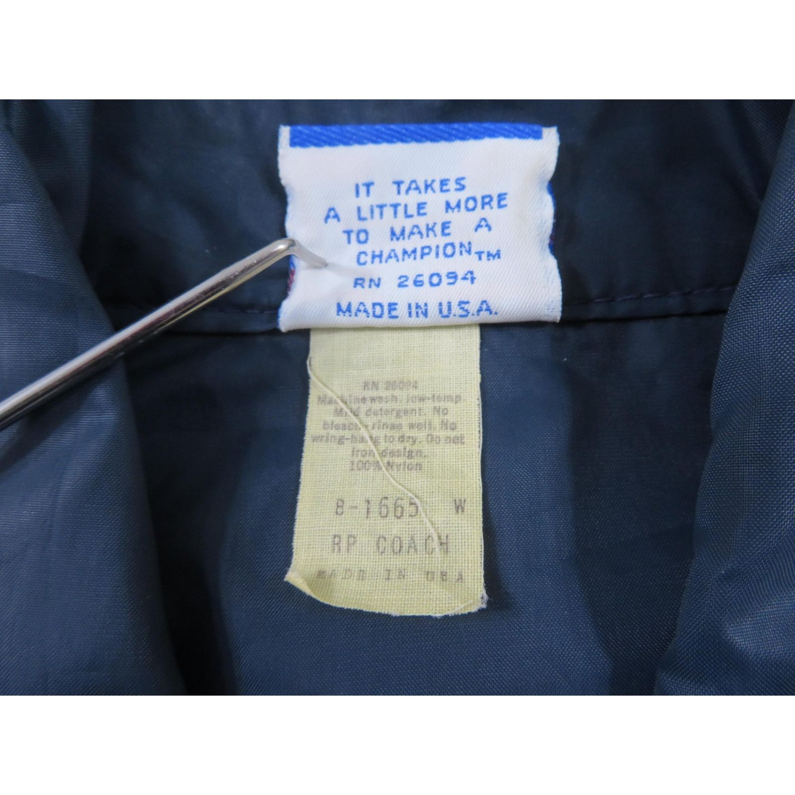 Champion Champion Coach European The Fitness Centers Blue Jacket S Size US S / EU 44-46 / 1 - 5 Thumbnail
