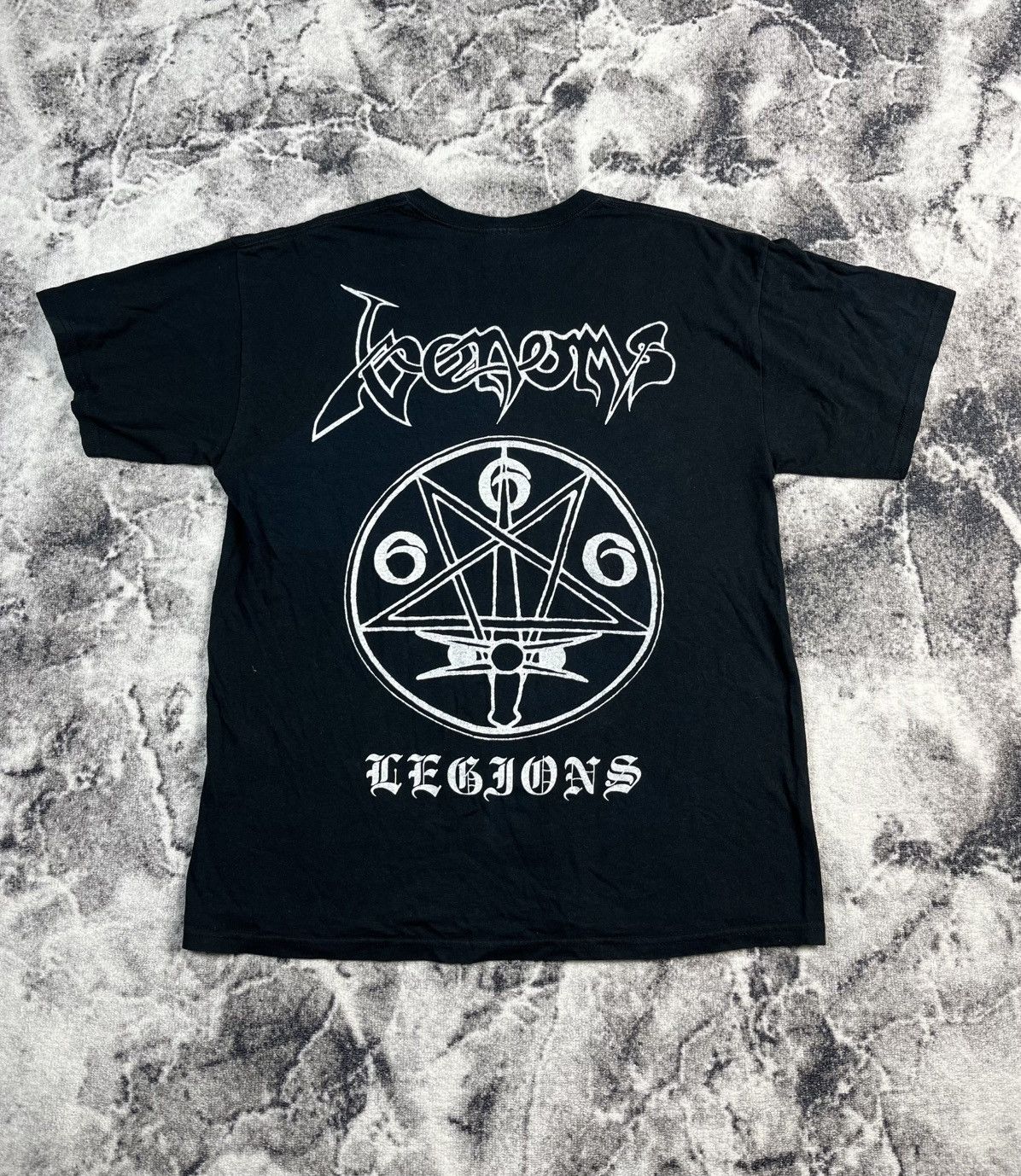 Band Tees Venom Legions 666 Black Metal Band T Shirt Size US L / EU 52-54 / 3 - 6 Thumbnail