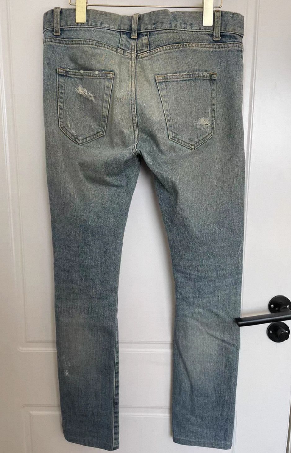 Saint Laurent Paris Saint Laurent Paris 14SS Ghost Claw Corroded Jeans. Size US 31 - 4 Thumbnail
