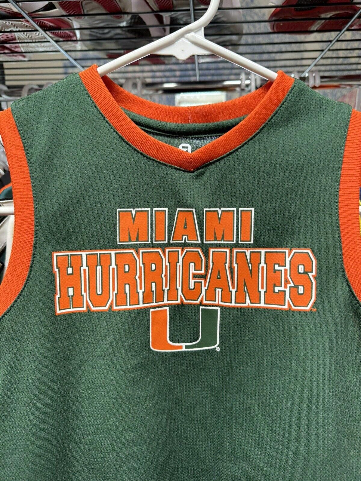 NCAA NCAA Miami Hurricanes Basketball Jersey Size XS / US 0-2 / IT 36-38 - 4 Thumbnail