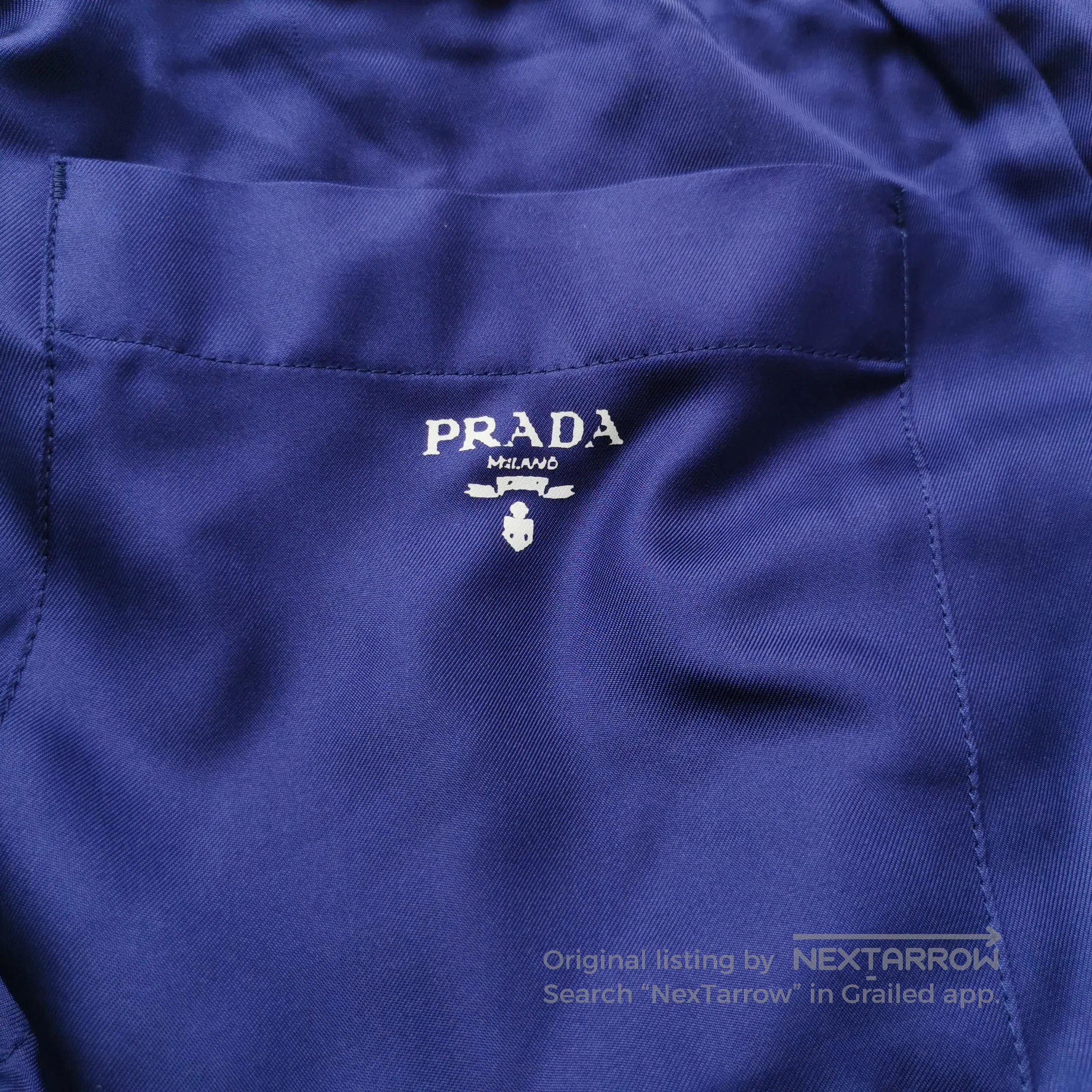 Prada Black Faux Fur Longline Coat. Size US L / EU 52-54 / 3 - 1 Thumbnail