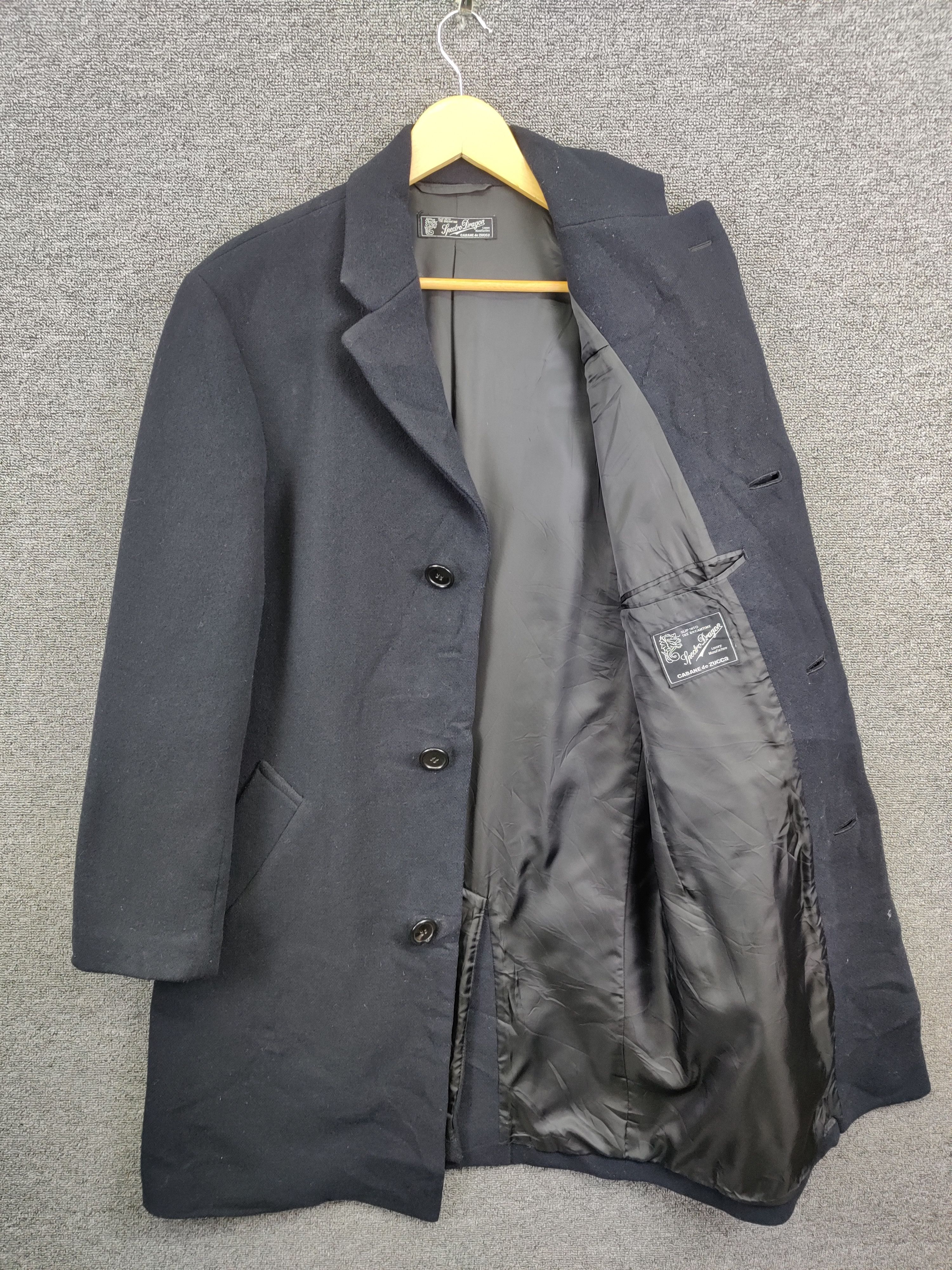 CABANE de ZUCCa Vintage Cabane De Zucca Wool Long Coat Size US S / EU 44-46 / 1 - 6 Thumbnail