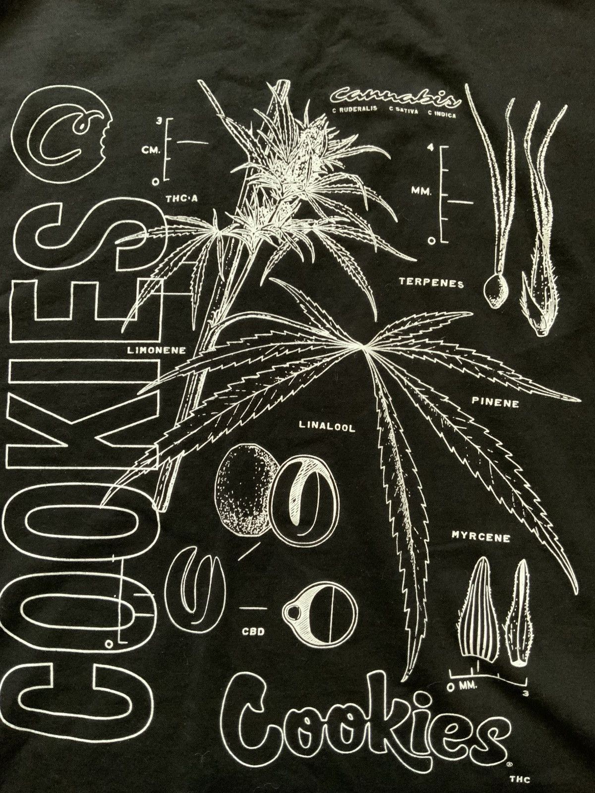 Cookies Cookies SF Cannabis Plant Classification T-Shirt Size US XXL / EU 58 / 5 - 7 Thumbnail