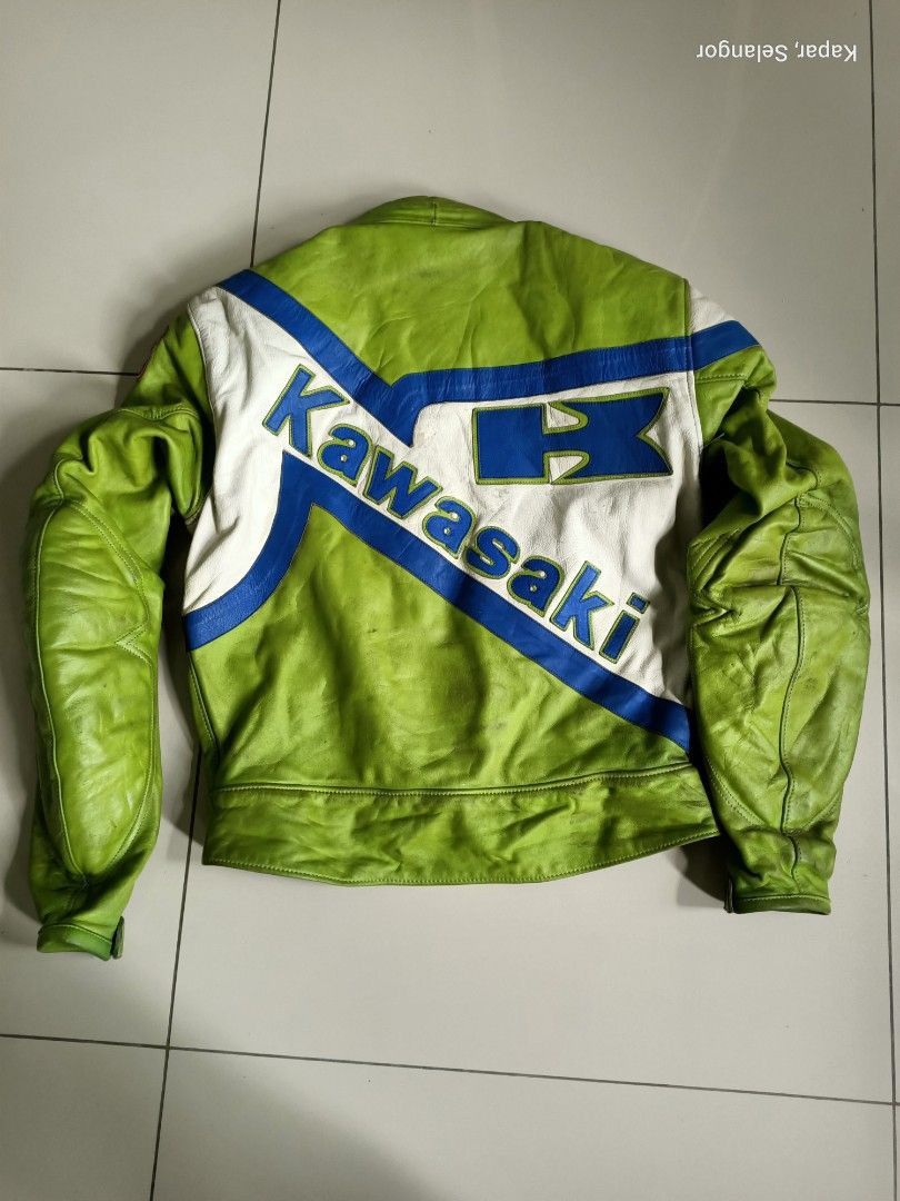 Vintage Vintage segura Kawasaki green racing suit Size US M / EU 48-50 / 2 - 6 Thumbnail