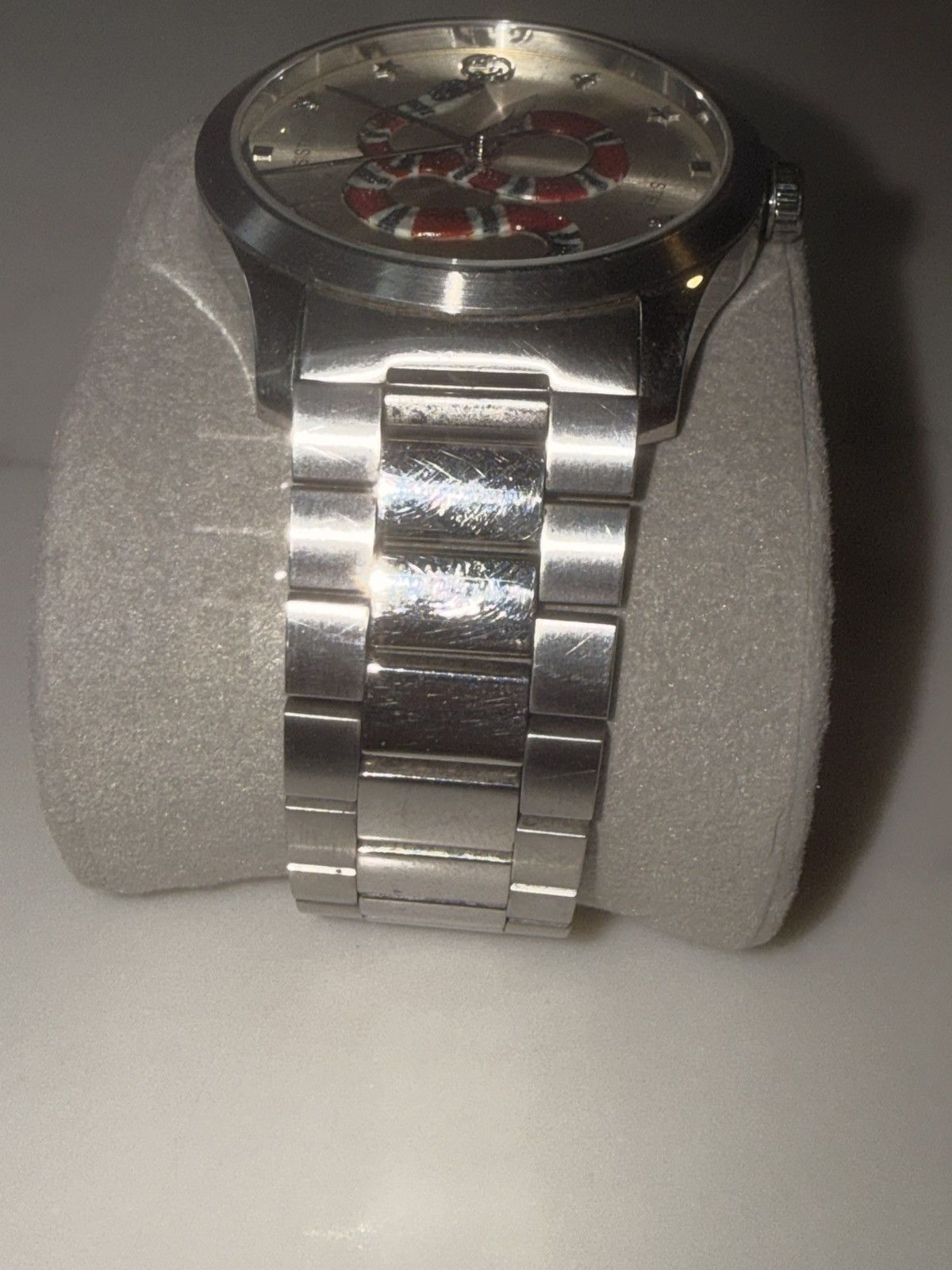 Gucci Steel Gucci Snake Watch Size ONE SIZE - 5 Thumbnail