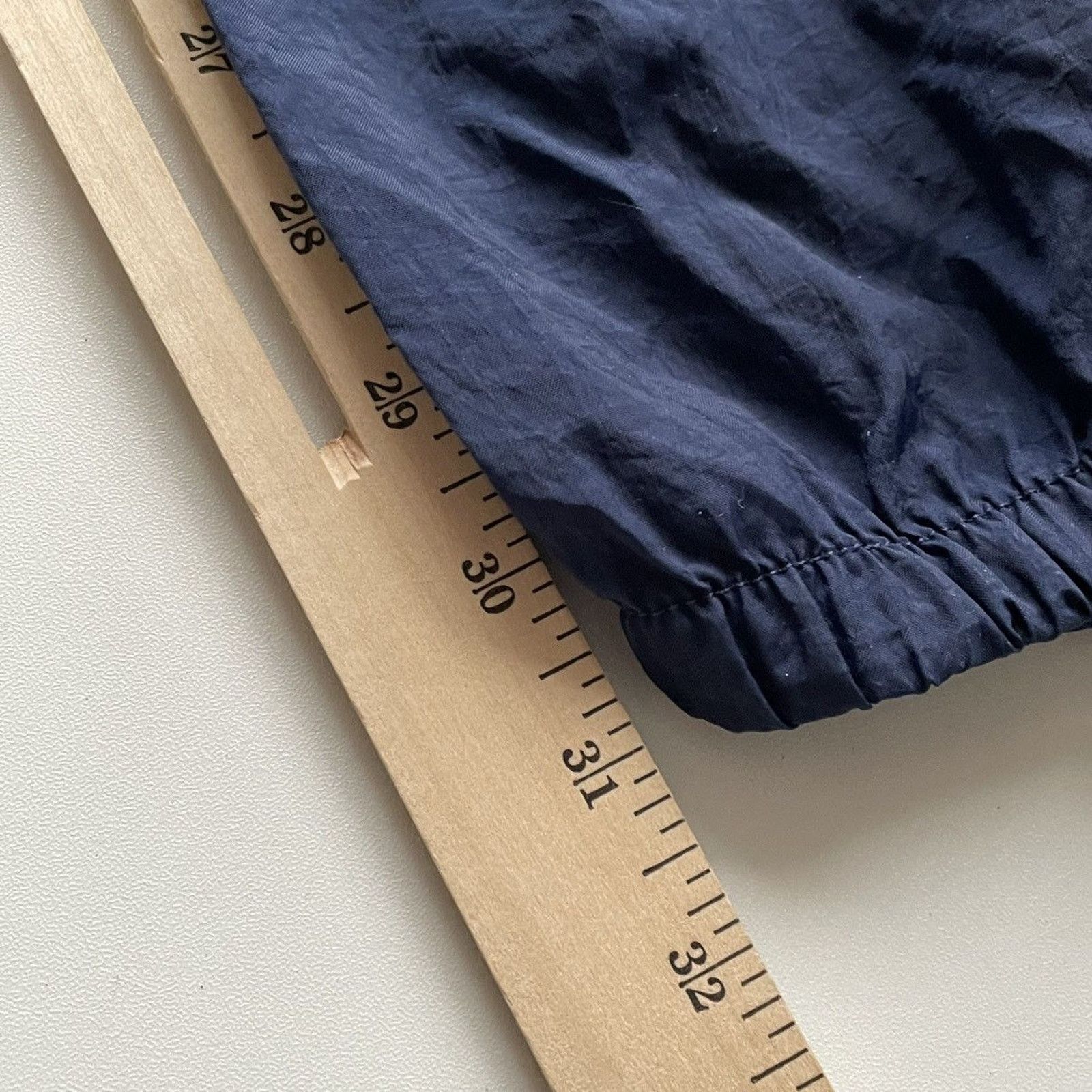 Nike × Vintage Vintage 90s Nike Track Pants Navy Blue Large Embroidered Size US 32 / EU 48 - 5 Thumbnail