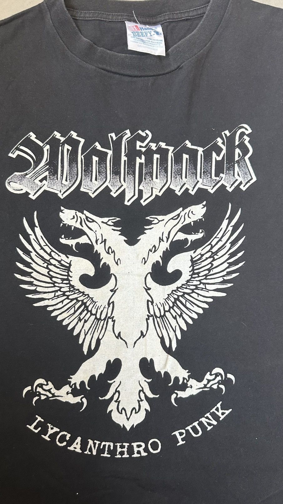 Vintage VINTAGE WOLFPACK PUNK BAND TEE Size US S / EU 44-46 / 1 - 2 Thumbnail