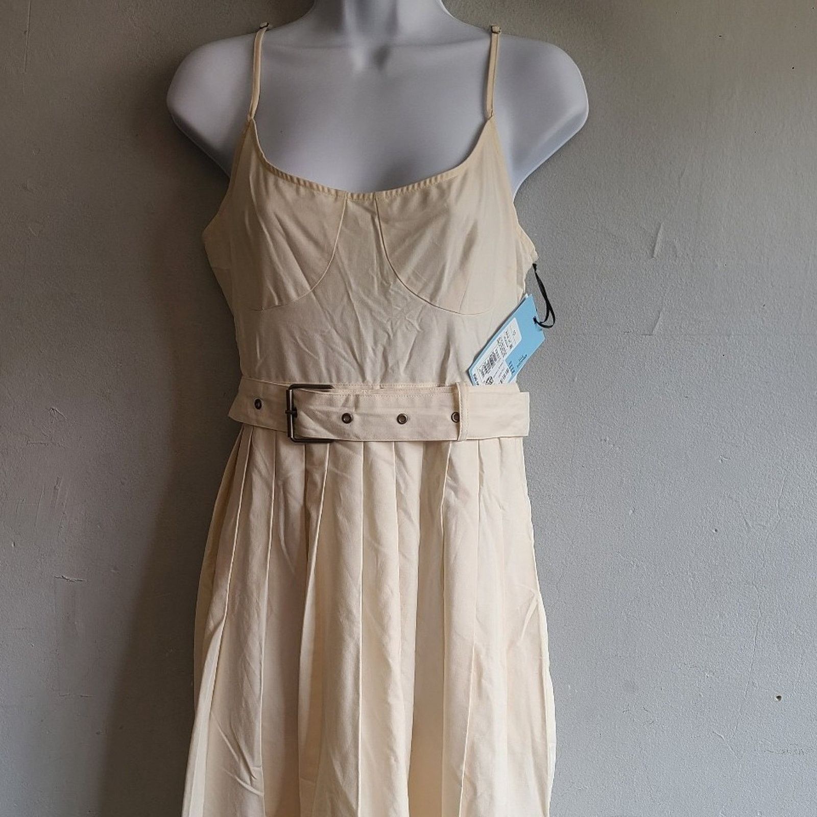 Other NEW women's 10 medium beige tank top maxi dress Size M / US 6-8 / IT 42-44 - 2 Thumbnail