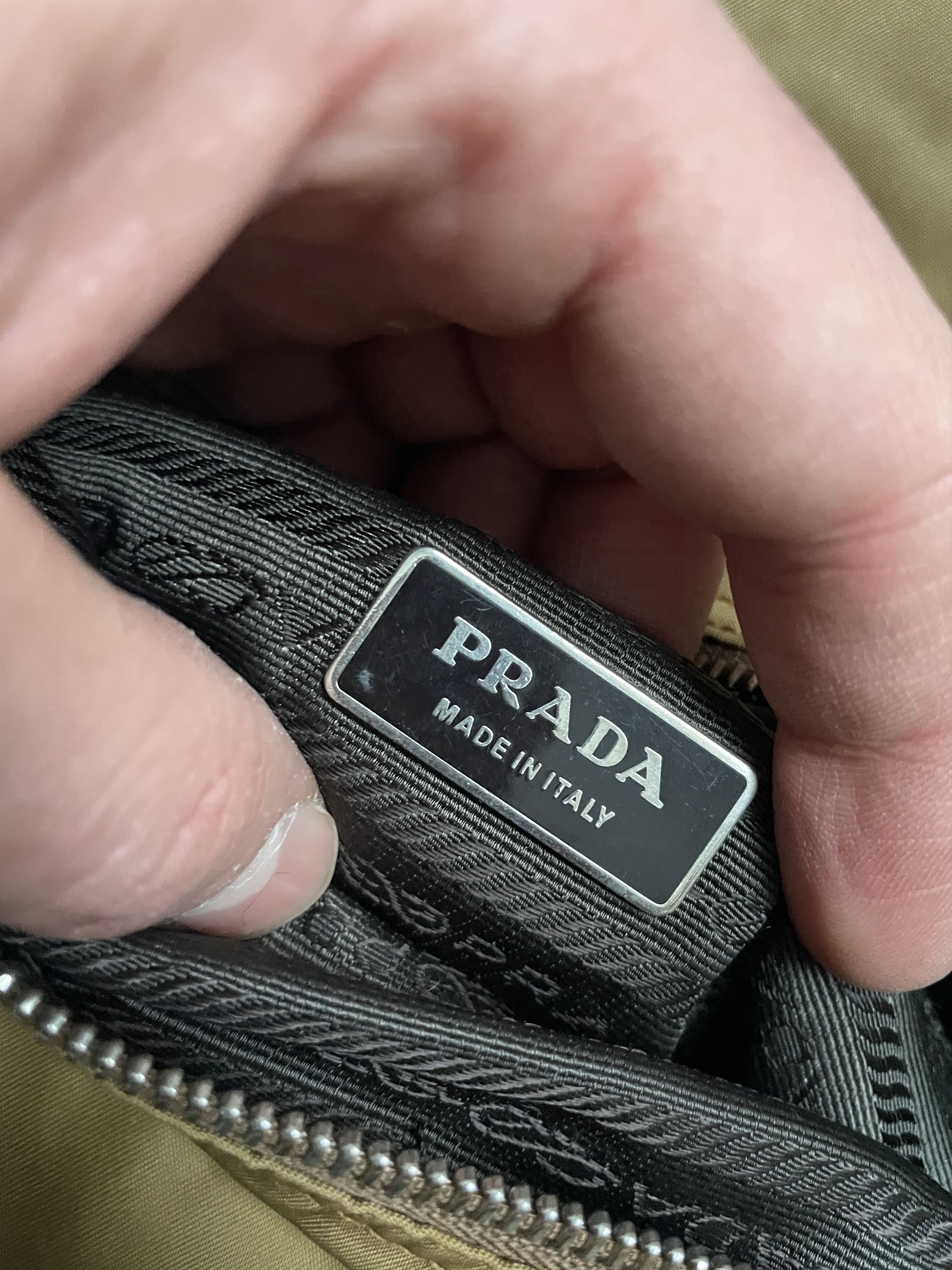 Prada Y2K PRADA BEIGE BROWN NYLON SHOULDER BAG Size ONE SIZE - 6 Thumbnail