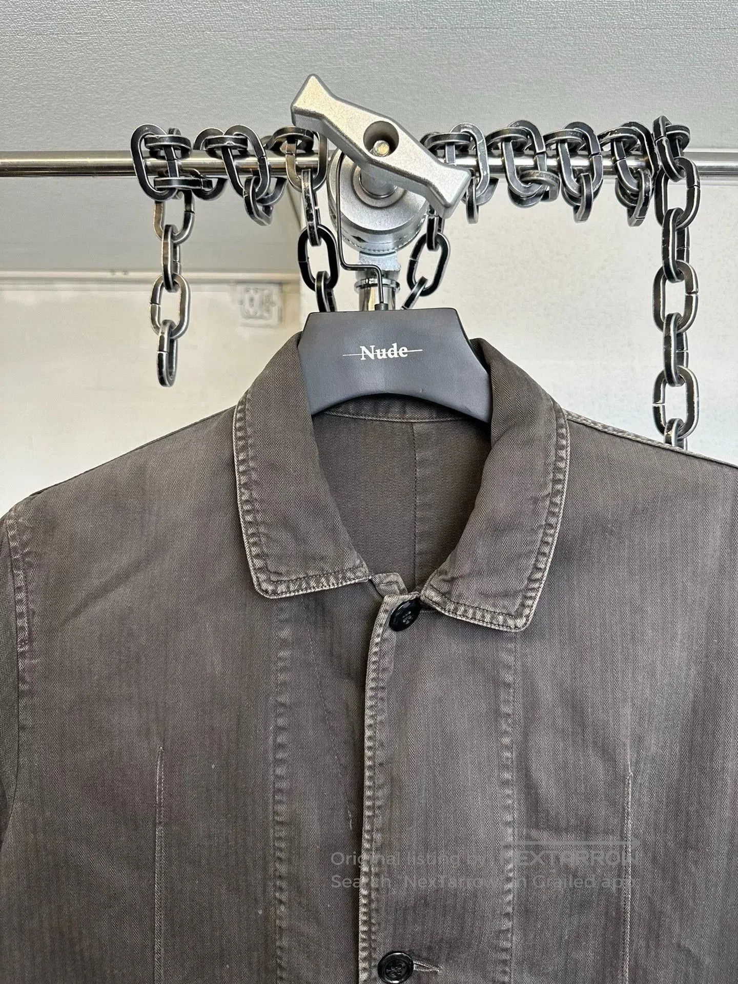 Comme des Garcons Homme Plus undercover water-washed worker jacket. Size US M / EU 48-50 / 2 - 4 Thumbnail