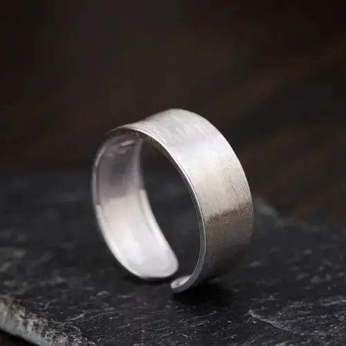 VIBE S925 Sterling Silver Ring Adjustable Size ONE SIZE - 2 Thumbnail