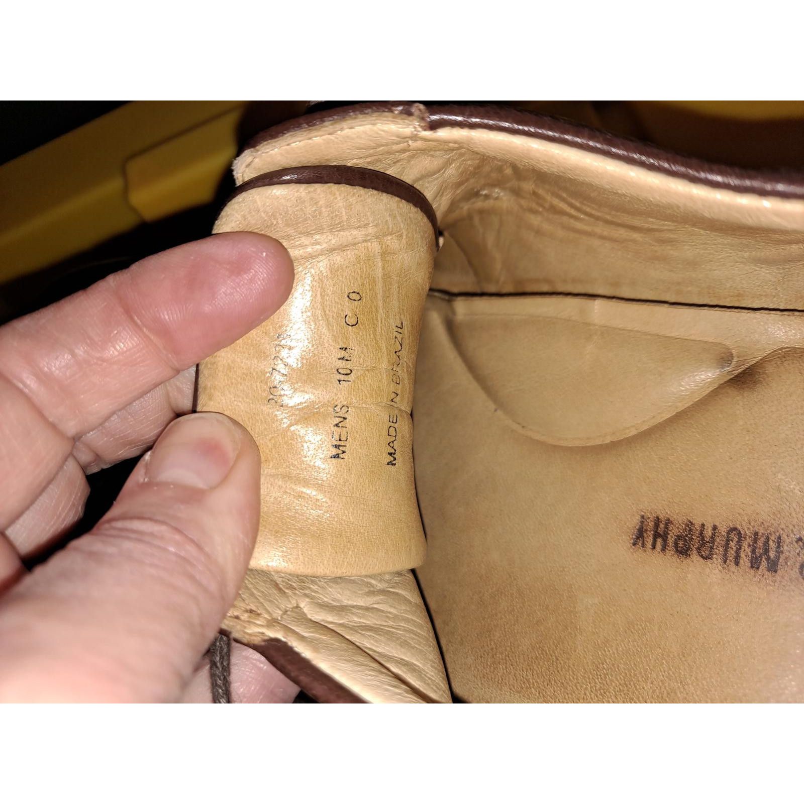 Johnston & Murphy Johnston & Murphy Brown Sheepskin Oxfords Size 10 Size US 10 / EU 43 - 5 Thumbnail