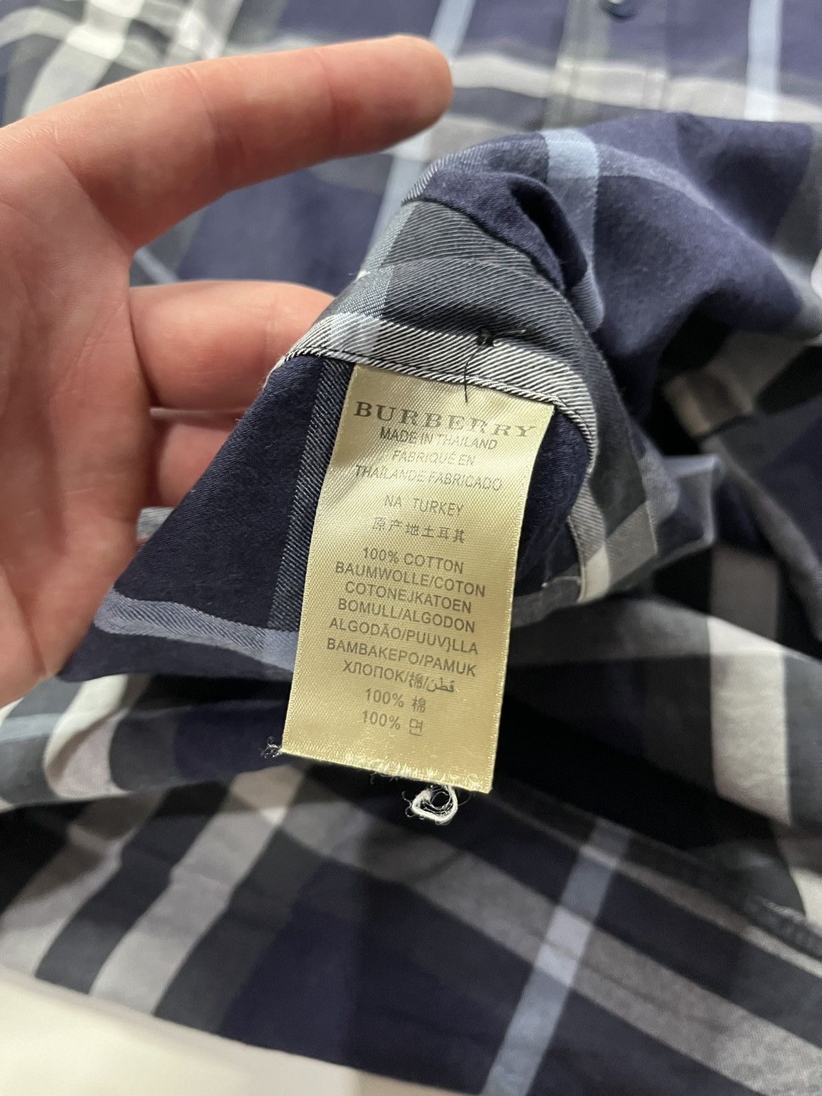 Burberry Burberry Brit shirts button up Size US M / EU 48-50 / 2 - 7 Thumbnail