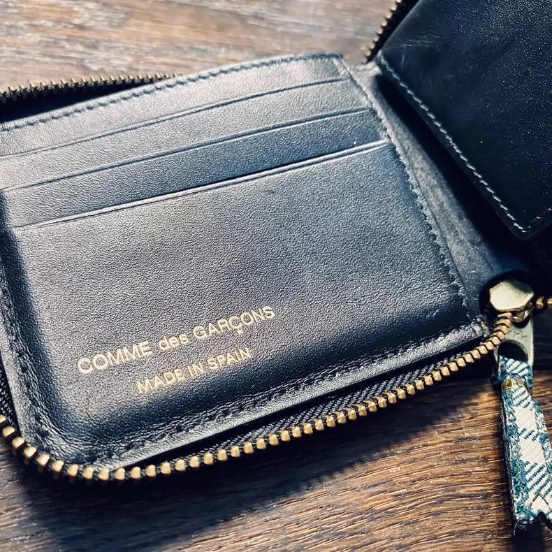 Comme des Garcons Comme des Garçons Plaid Wallet-2506 Size ONE SIZE - 4 Thumbnail