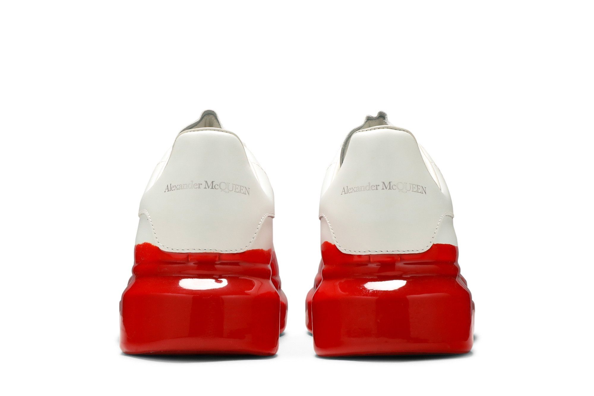 Alexander McQueen o1y1024 Sneakers in White & Red Size US 10 / EU 43 - 4 Thumbnail