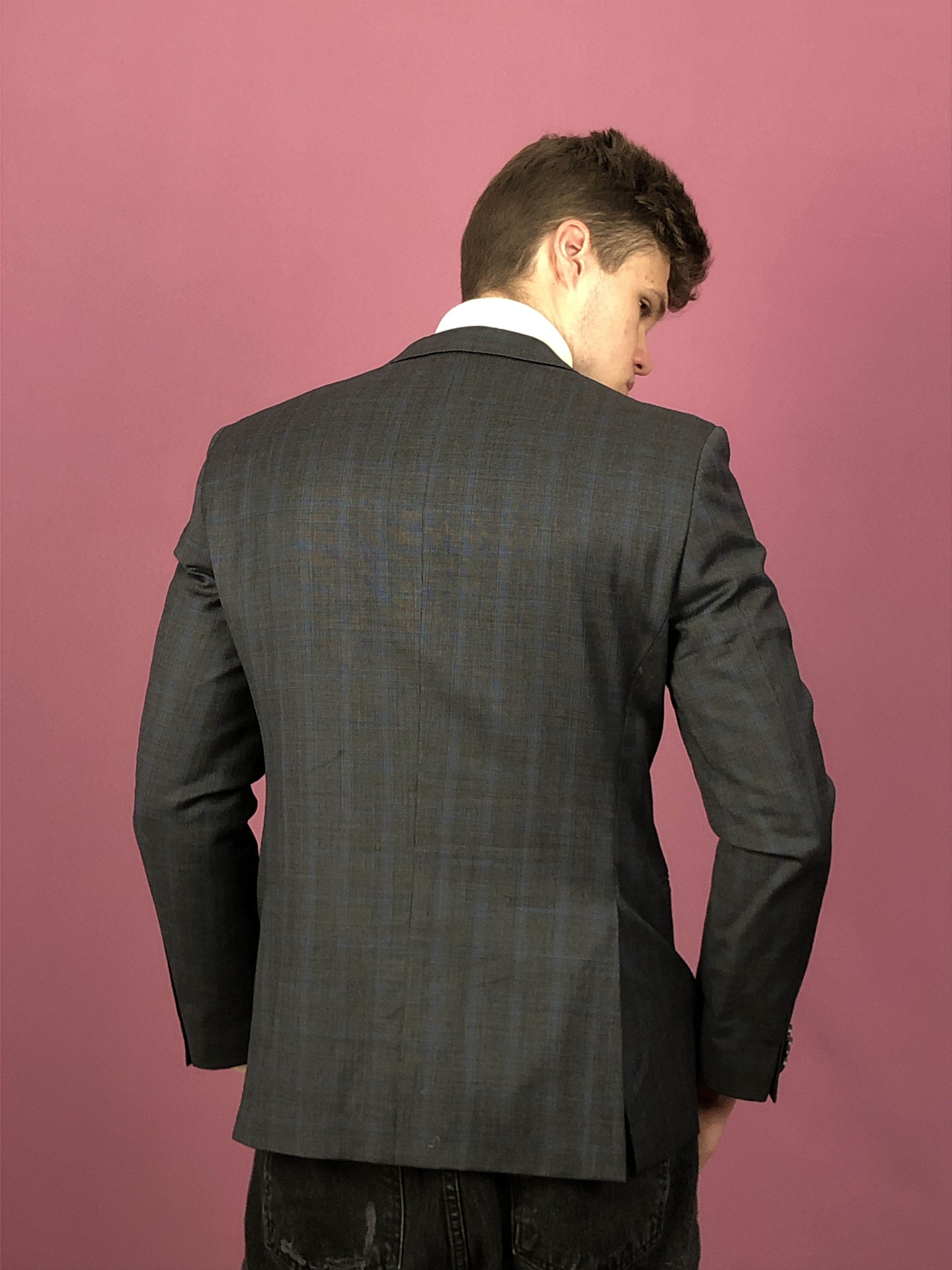 Hugo × Hugo Boss Hugo Boss Vintage Men's Suit Blazer Size 38R - 3 Thumbnail