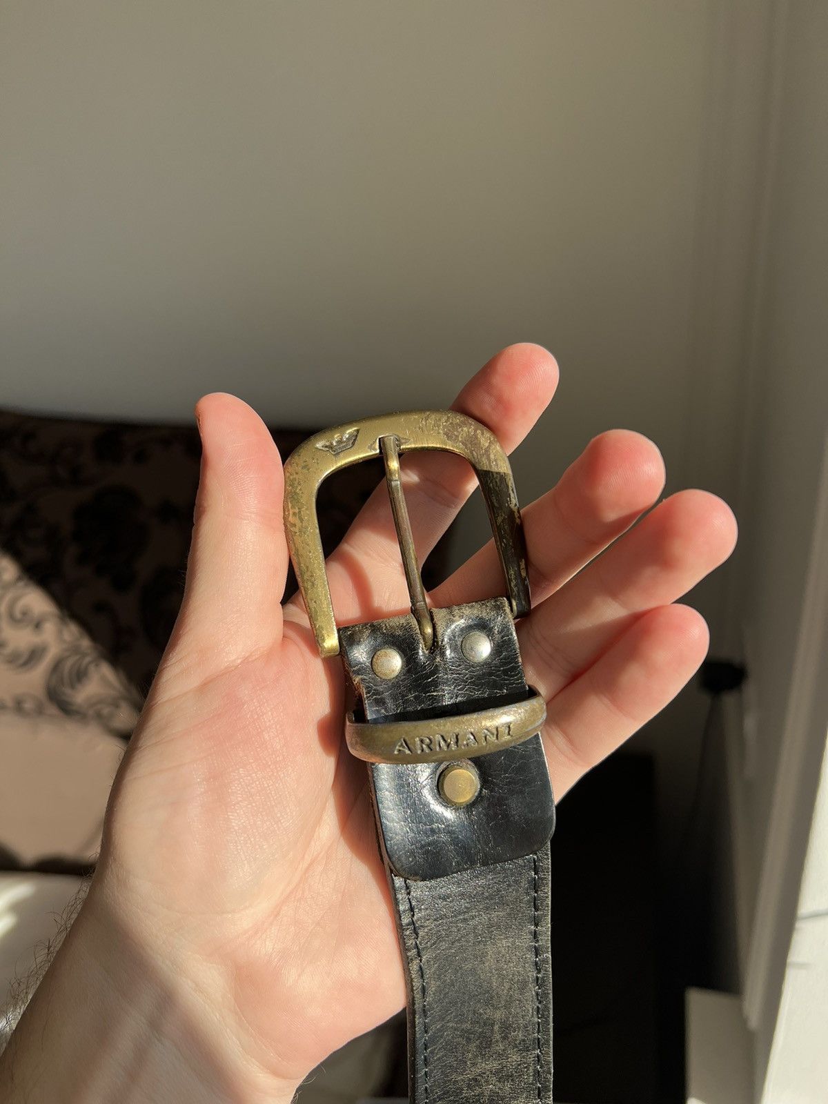 Armani × Vintage Armani Vintage Leaves Belt Size ONE SIZE - 1 Thumbnail